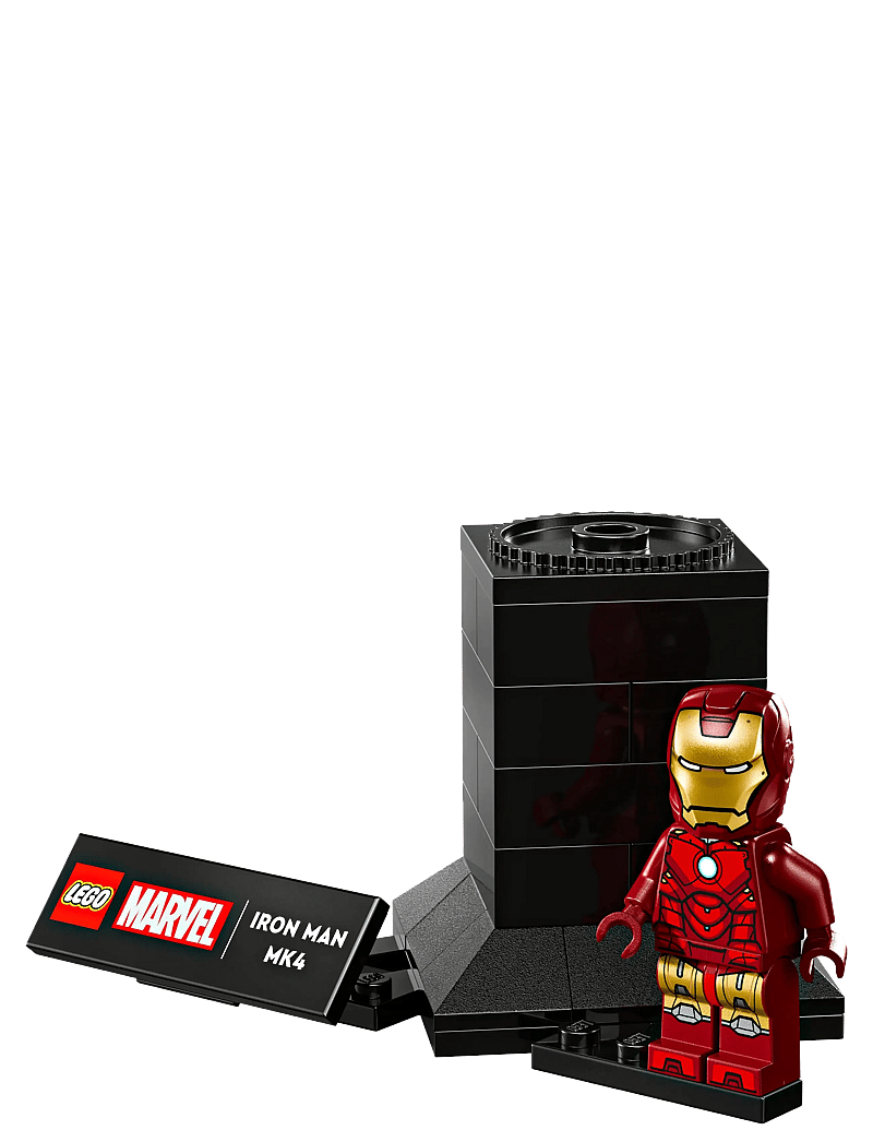 LEGO - Marvel Iron Man MK4 Bust, Buildable Model for Adults with Minifigure 76327 - lego adults welcome - multi - 2