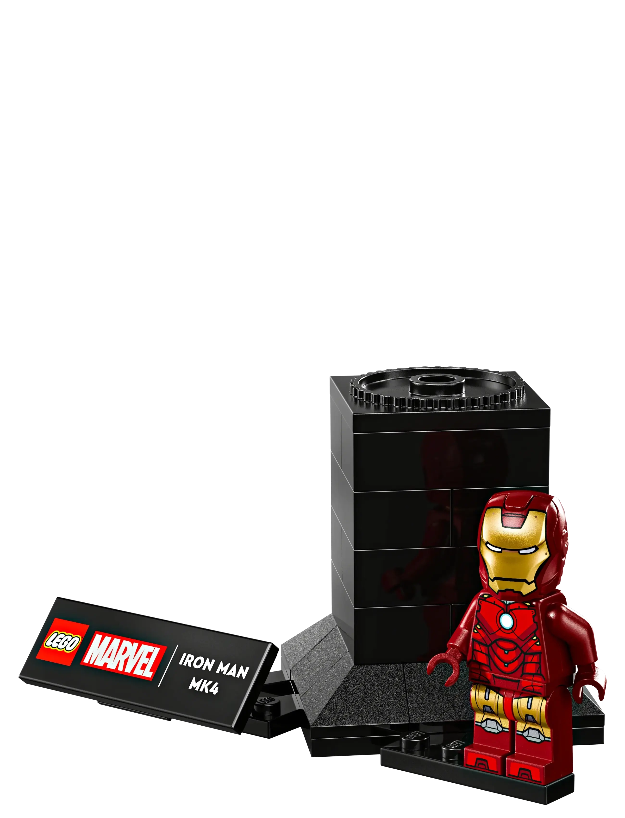 LEGO - Marvel Iron Man MK4 Bust, Buildable Model for Adults with Minifigure 76327 - lego® super heroes - multi - 2