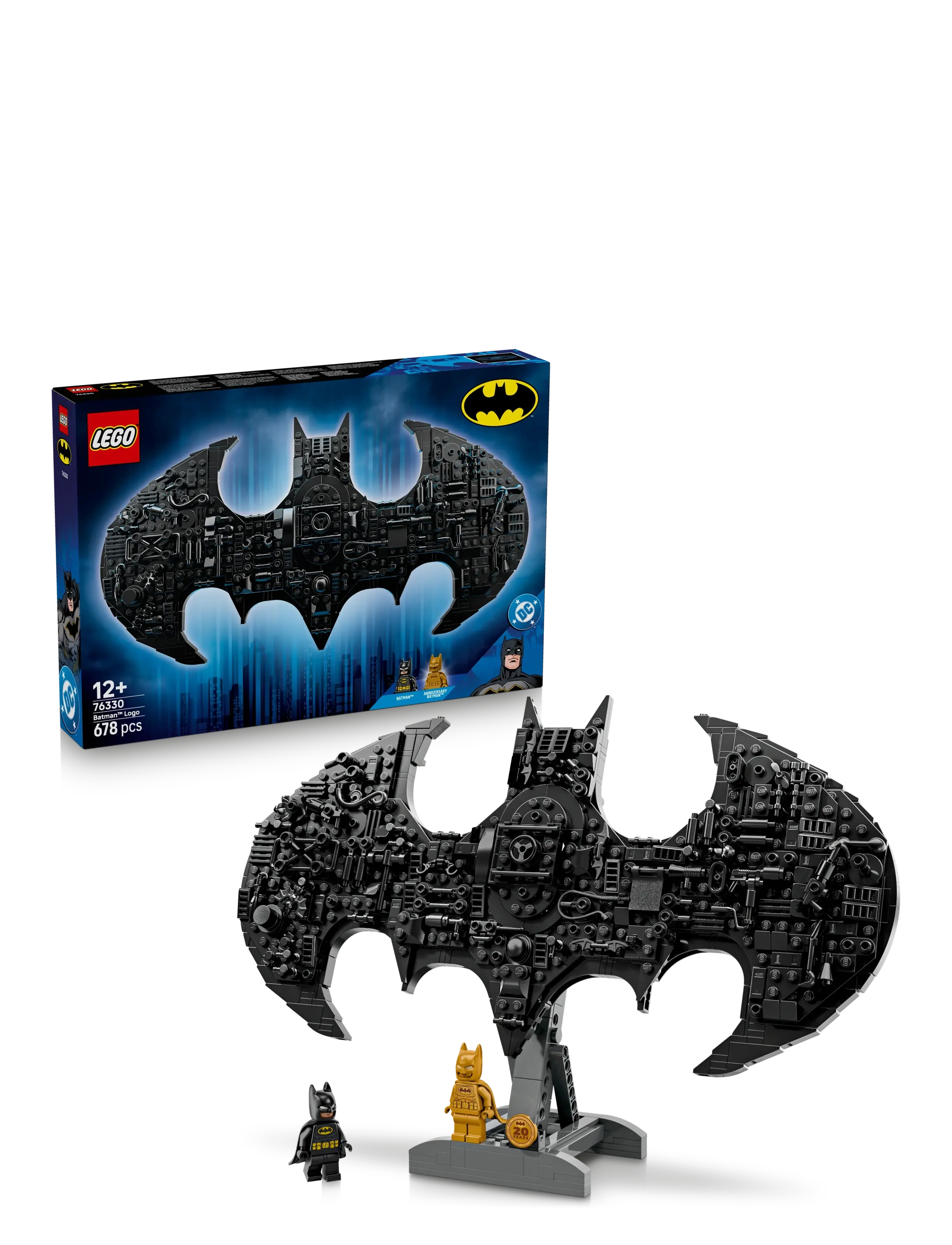 LEGO Batman -Logo 76330, One Size, Black, Lego Legetøj > Lego Super Heroes, Børn