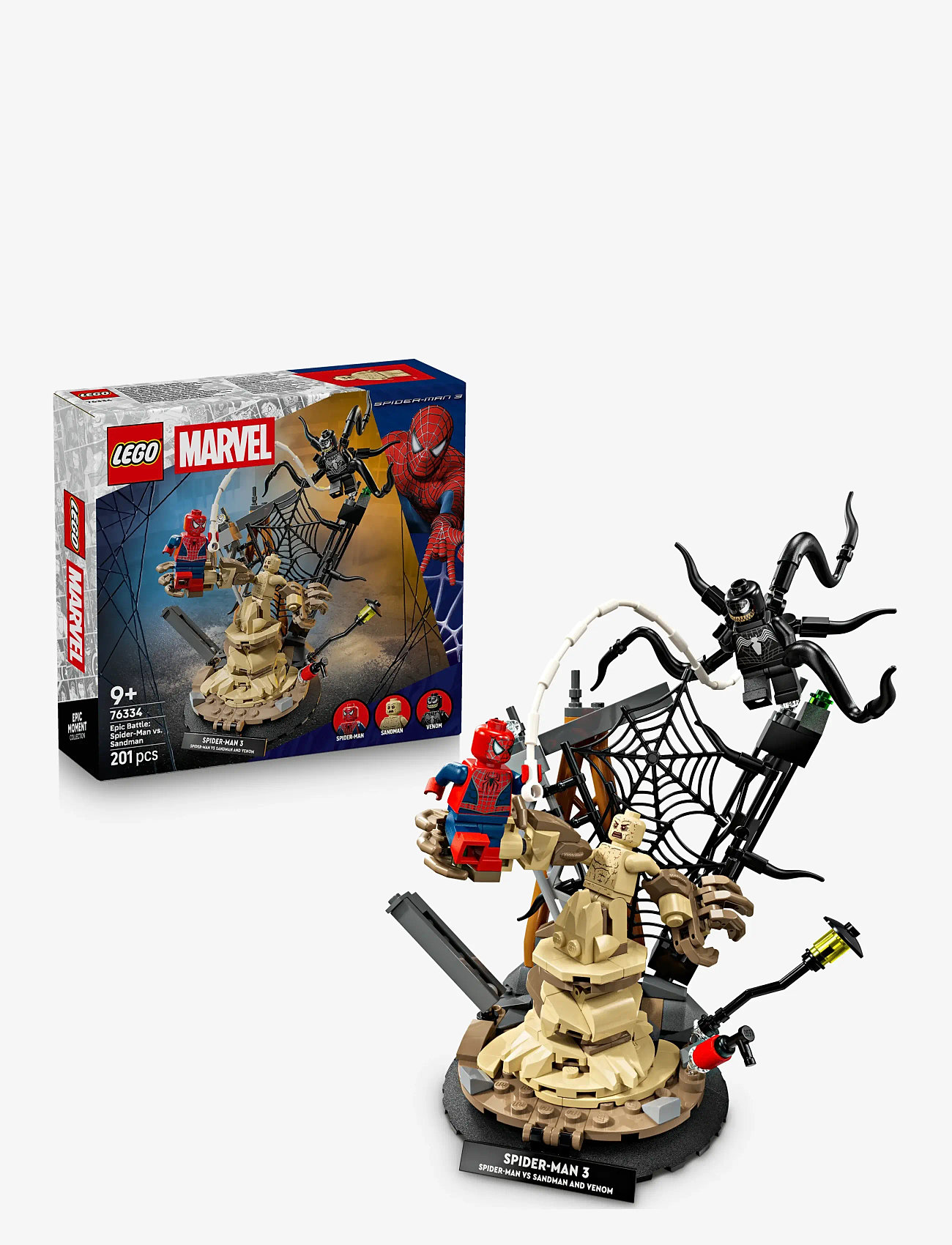 LEGO Spider-Man Rhino and Sandman Super Villain Team Up 76037 Review -  BrickQueen, image size:800x1046