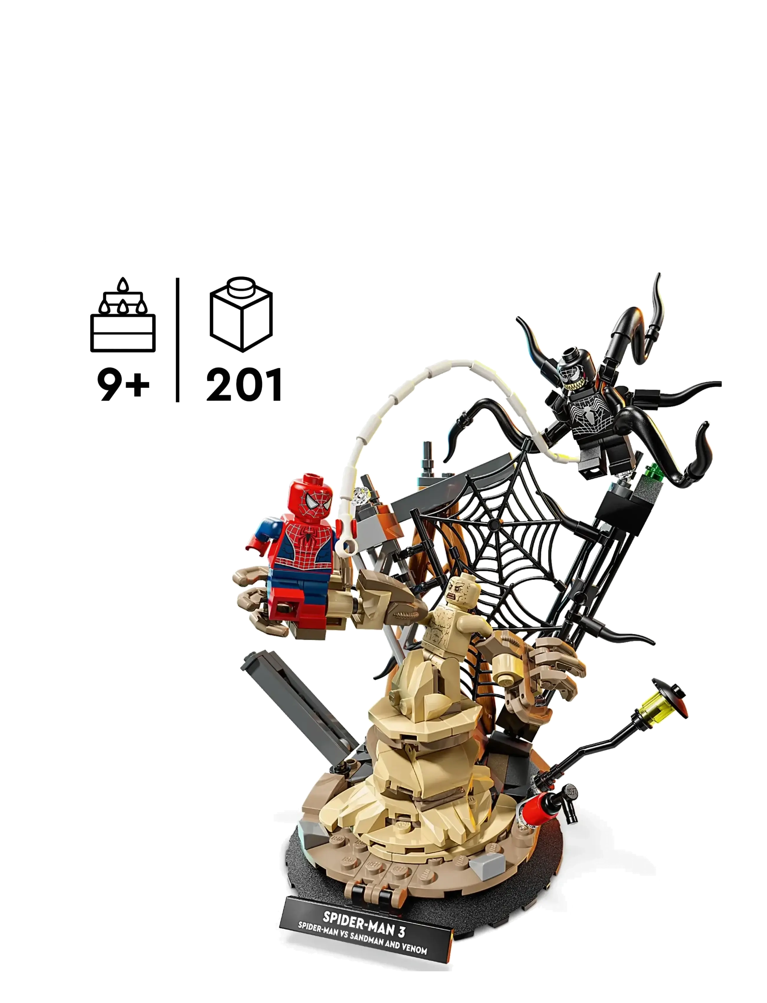 LEGO - Marvel Epic Battle: Spider-Man vs. Sandman 76334 - lego super heroes - multi - 1