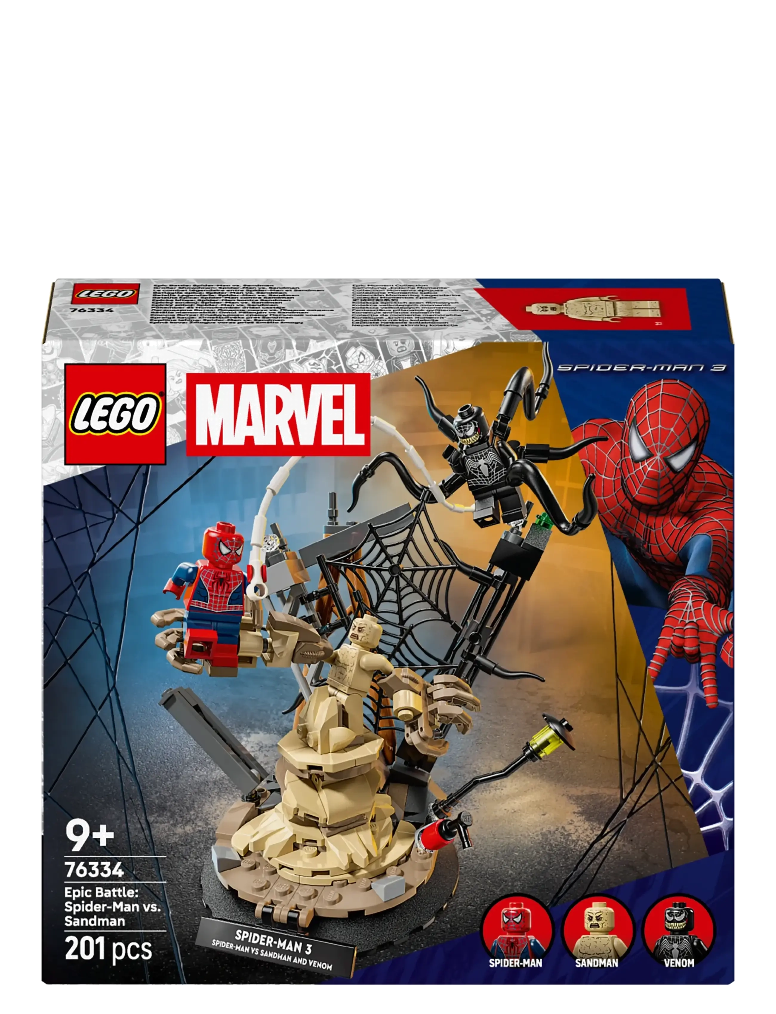 LEGO - Marvel Epic Battle: Spider-Man vs. Sandman 76334 - lego super heroes - multi - 5