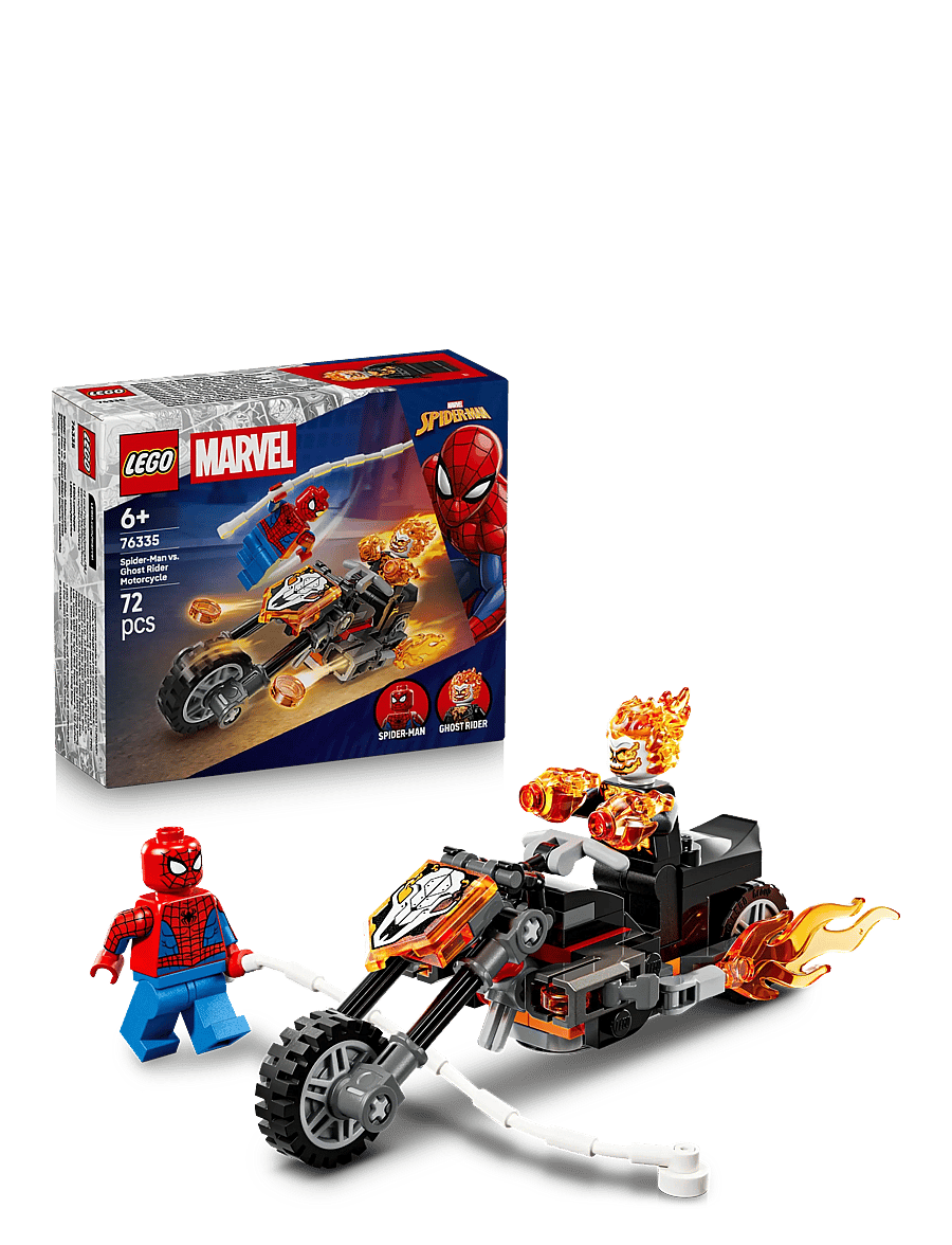 LEGO - Marvel Spider-Man vs. Ghost Rider Motorcycle 76335 - lego super heroes - multi - 0