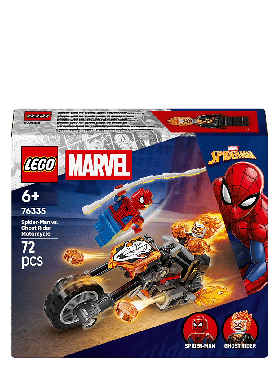 LEGO - Marvel Spider-Man vs. Ghost Rider Motorcycle 76335 - lego super heroes - multi - 5