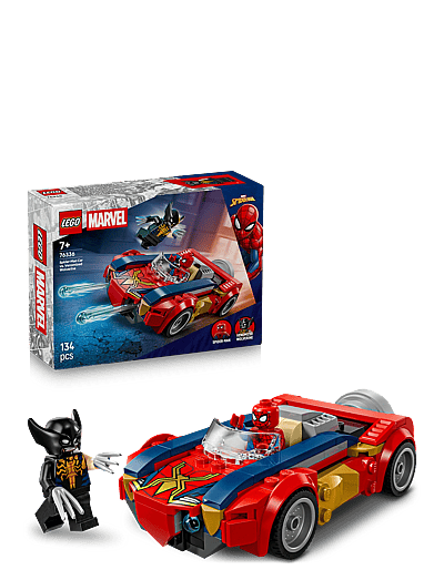 LEGO Marvel Spider-Man Car vs. Venomized Wolverine 76336 - LEGO Super Heroes - MULTI / red