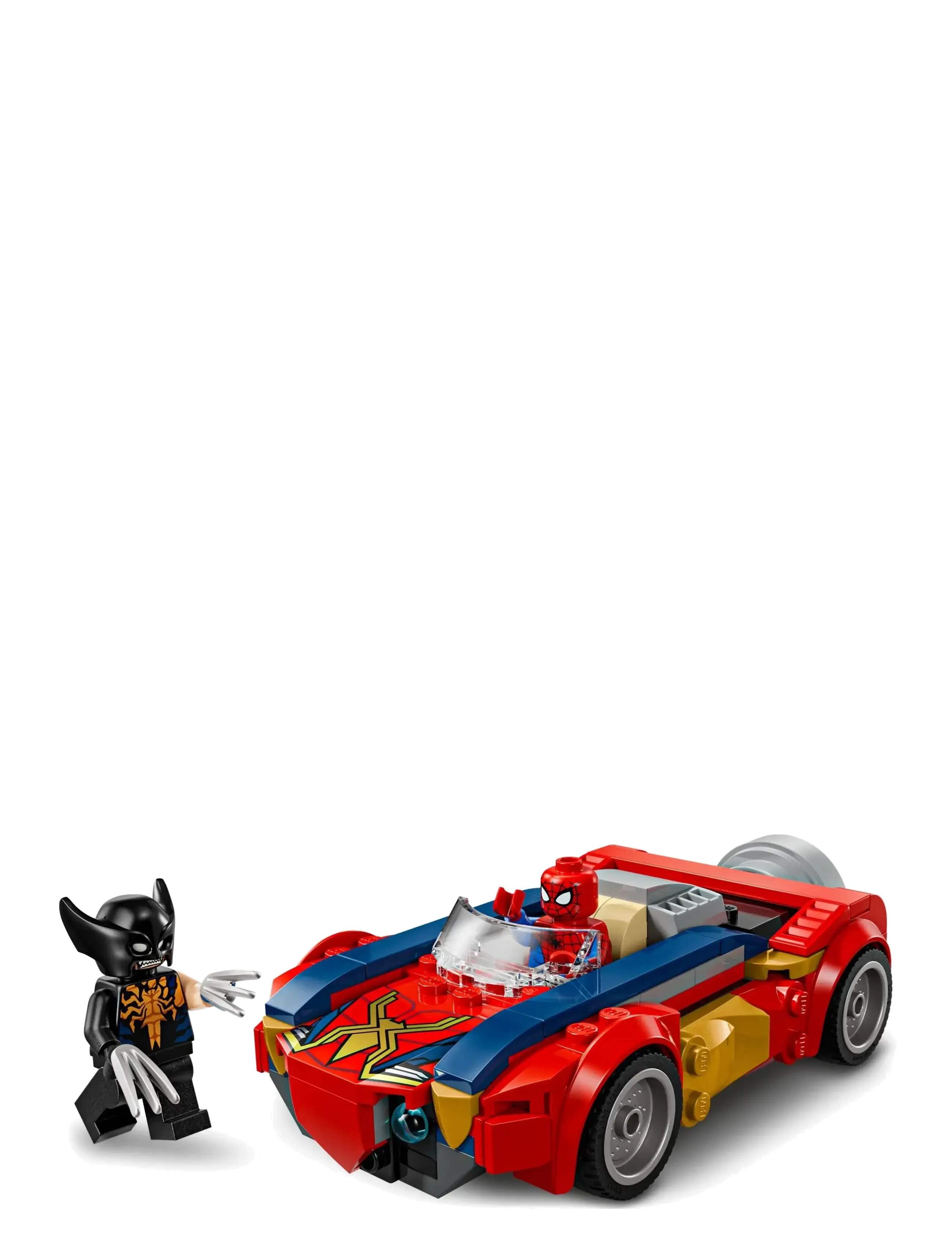 LEGO - Marvel Spider-Man Car vs. Venomized Wolverine 76336 - lego super heroes - multi - 1