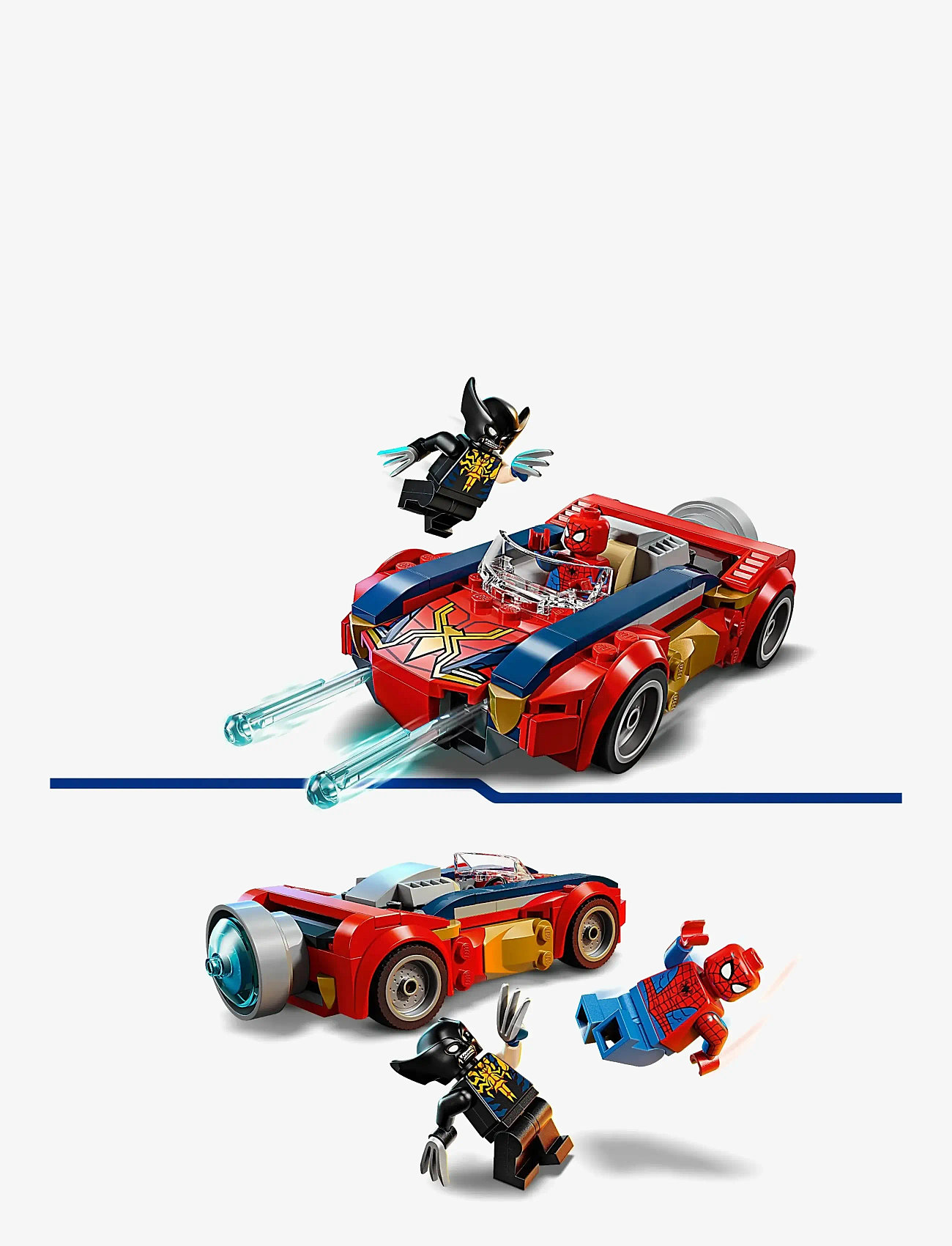 LEGO - Marvel Spider-Man Car vs. Venomized Wolverine 76336 - lego super heroes - multi - 3