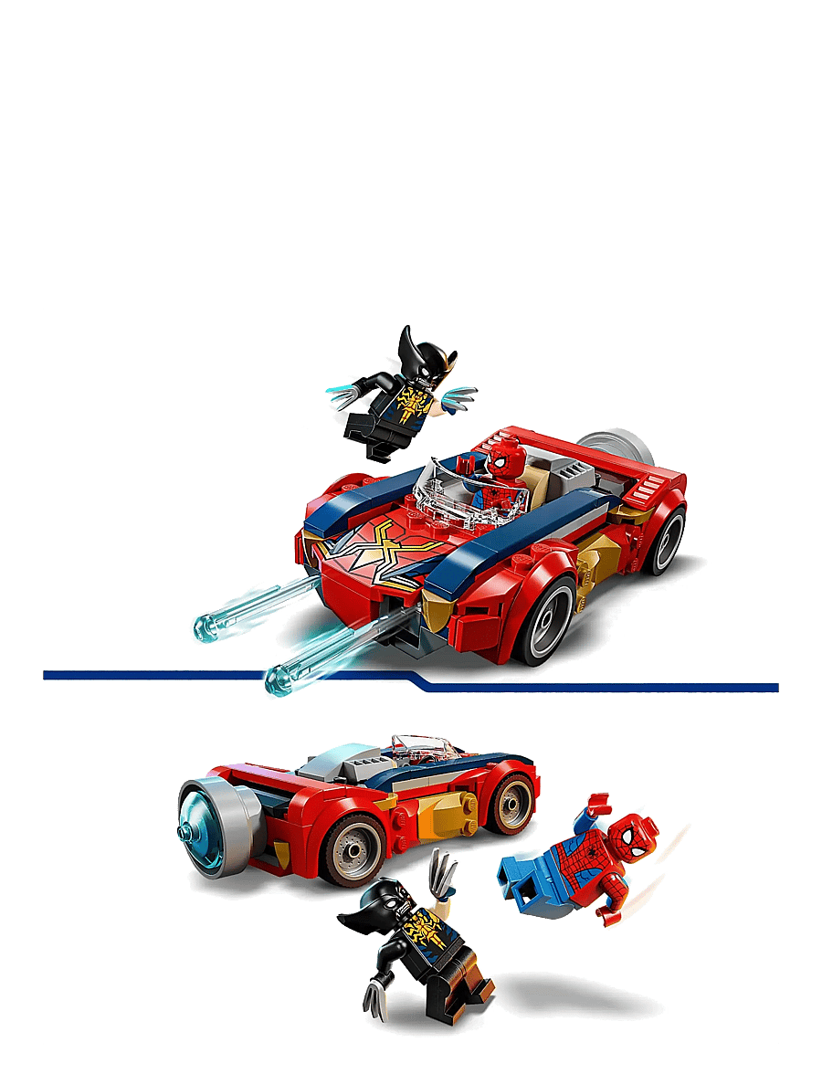 LEGO - Marvel Spider-Man Car vs. Venomized Wolverine 76336 - lego super heroes - multi - 3