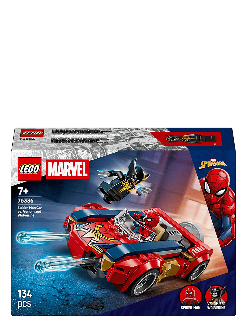 LEGO - Marvel Spider-Man Car vs. Venomized Wolverine 76336 - lego super heroes - multi - 5