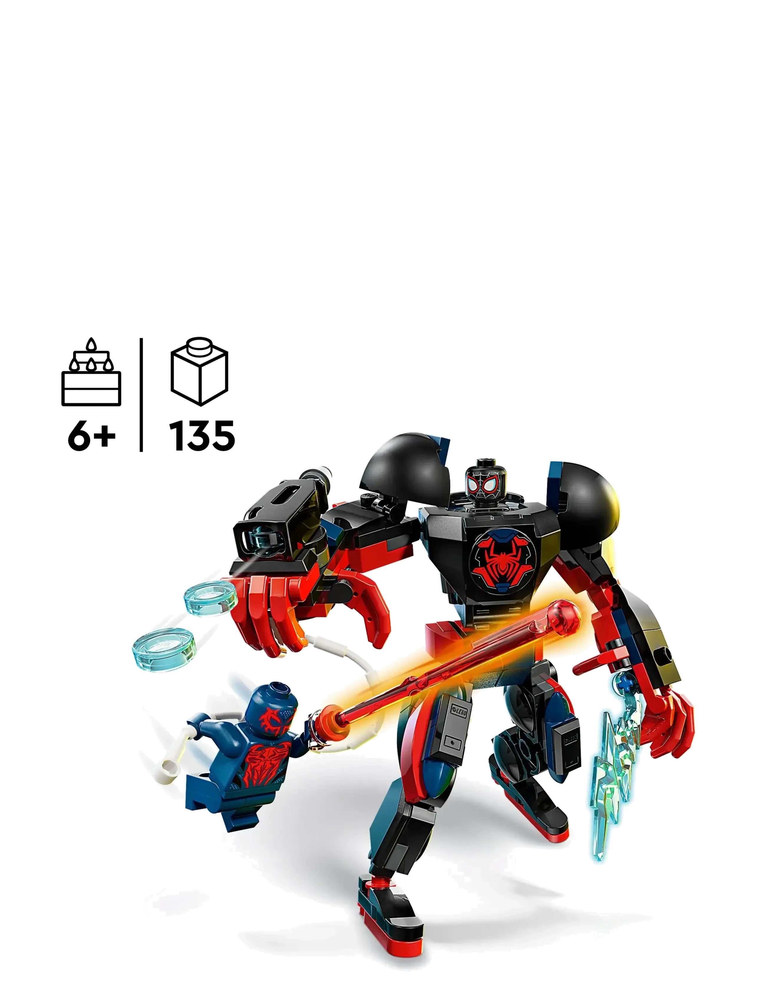 LEGO - Miles Morales-mech mod Spider-Man 2099 76337 - lego super heroes - multi - 1