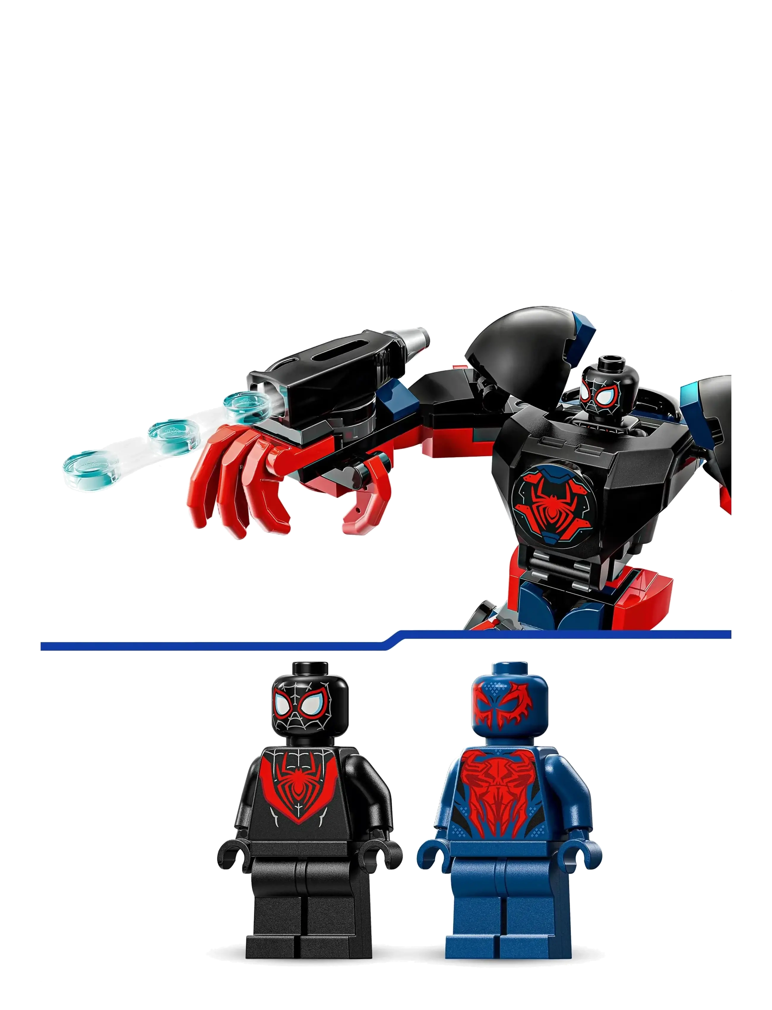 LEGO - Miles Morales-mech mod Spider-Man 2099 76337 - lego super heroes - multi - 4