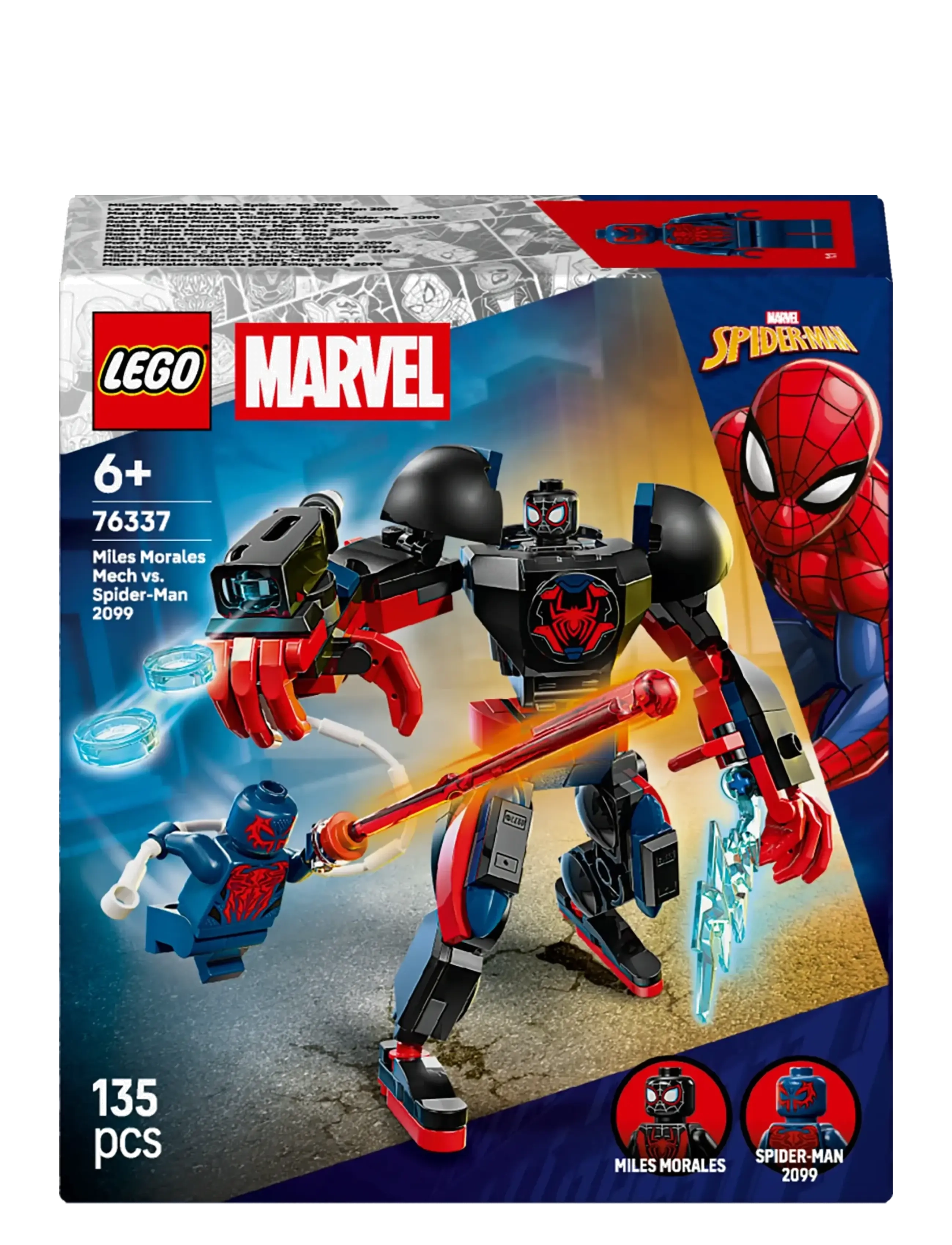 LEGO - Miles Morales-mech mod Spider-Man 2099 76337 - lego super heroes - multi - 5