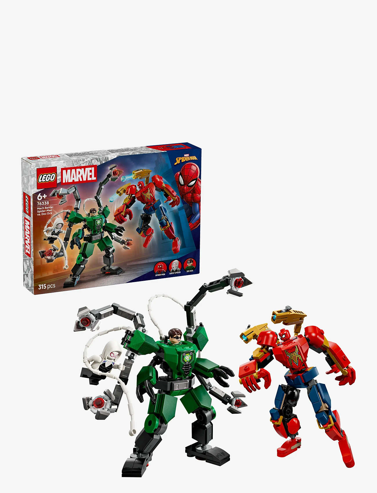 LEGO - Marvel Mech Battle: Spider-Man vs. Doc Ock 76338 - lego super heroes - multi - 0