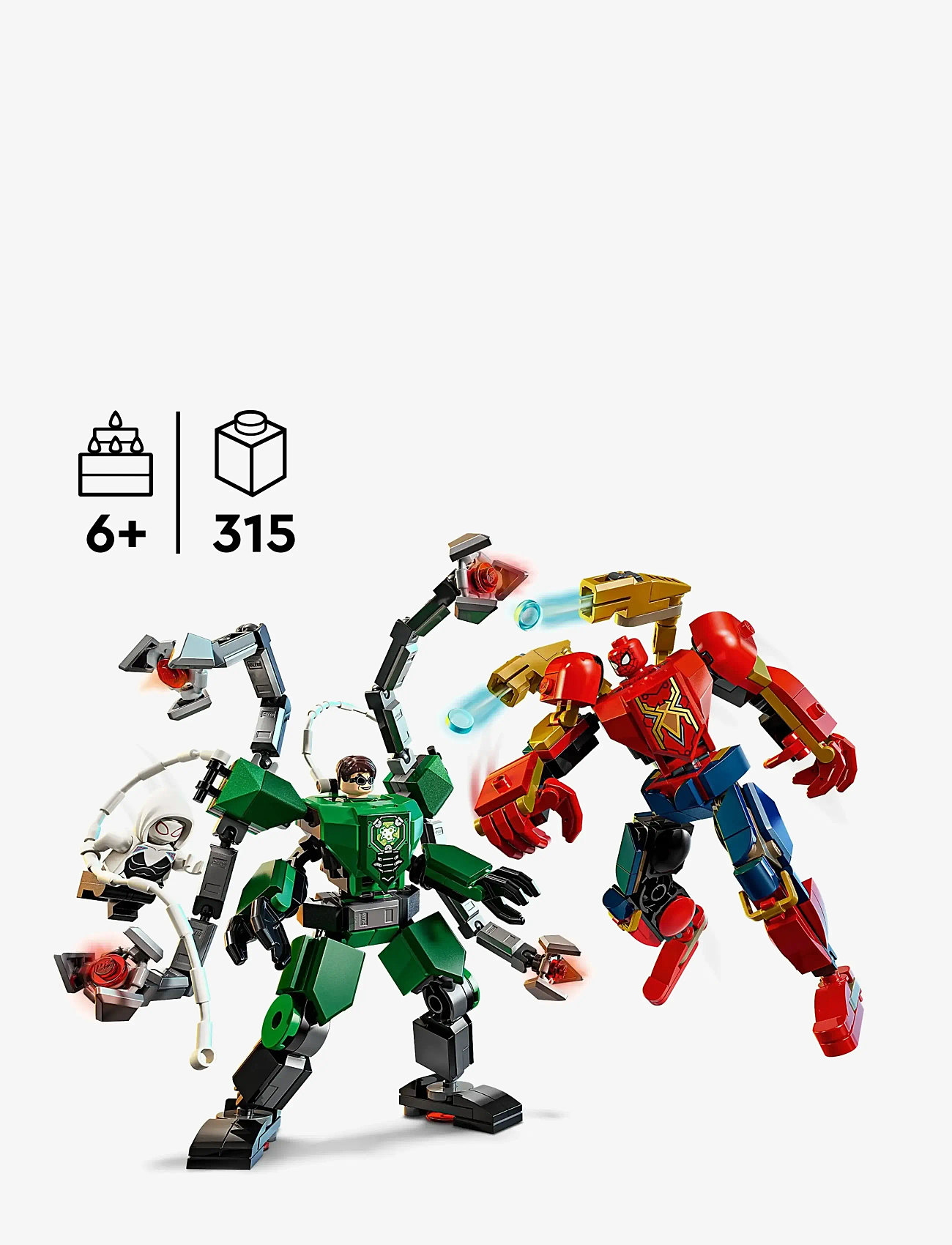 LEGO - Marvel Mech Battle: Spider-Man vs. Doc Ock 76338 - lego super heroes - multi - 1