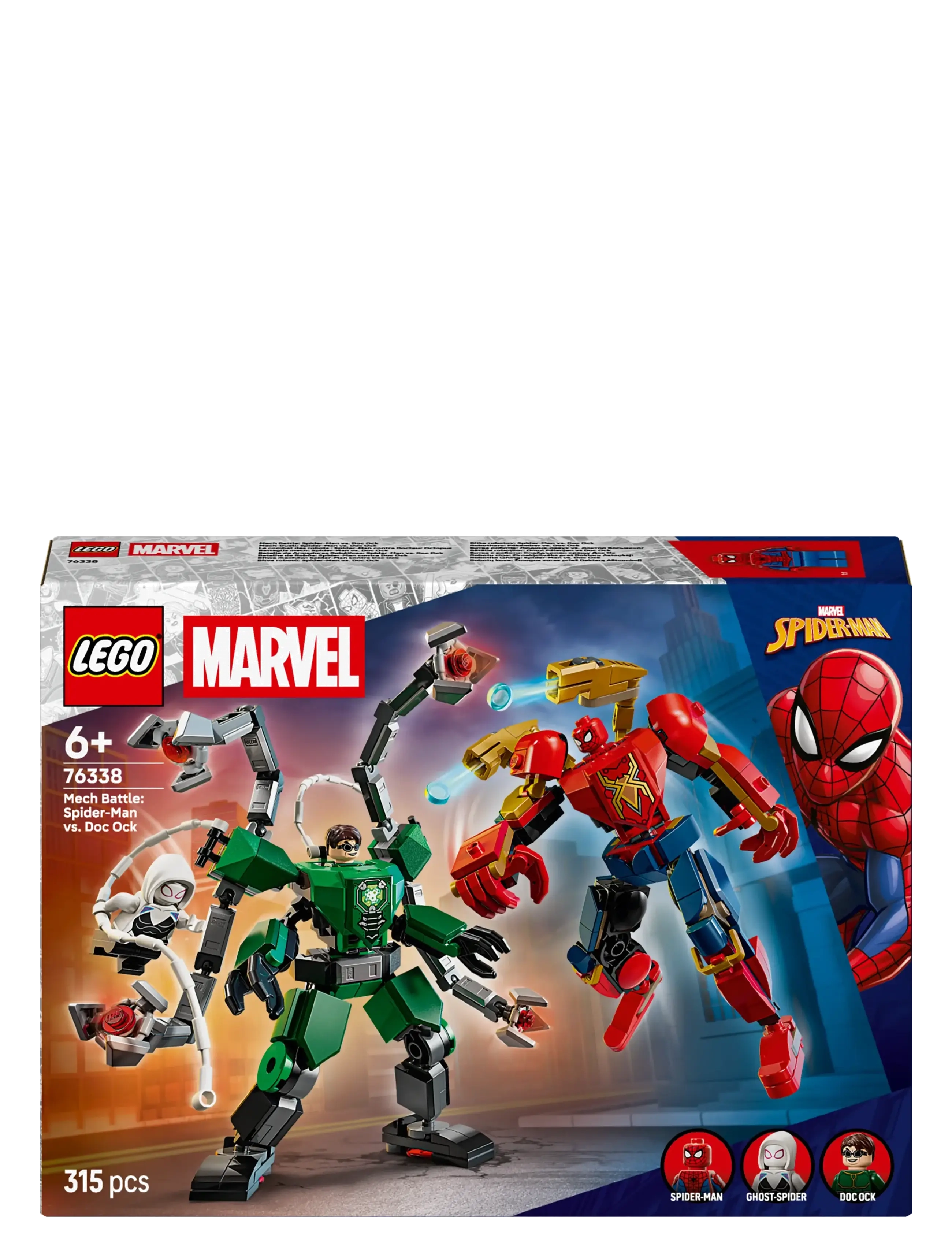 LEGO - Robotkamp: Spider-Man mot Doc Ock 76338 - lego super heroes - multi - 5