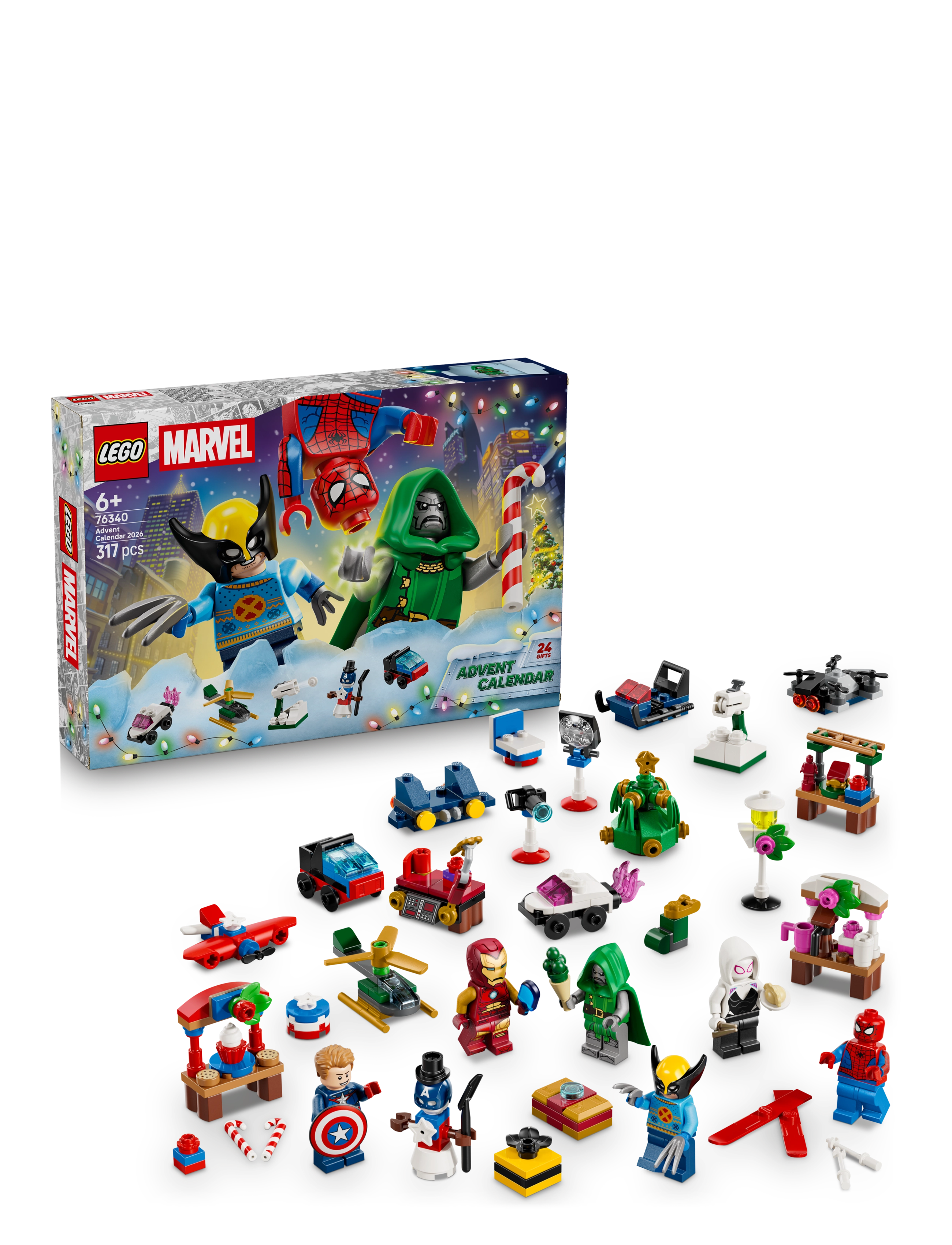 LEGO Marvel Advent Calendar 2026 Christmas Gift 76340 - Neuheiten - MULTI / multi