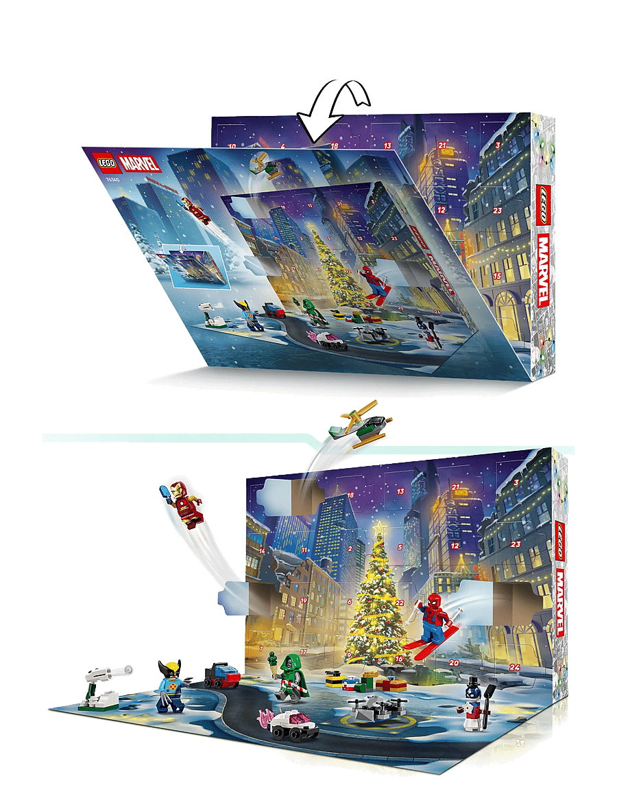 LEGO - Marvel Advent Calendar 2026 Christmas Gift 76340 - lego super heroes - multi - 2