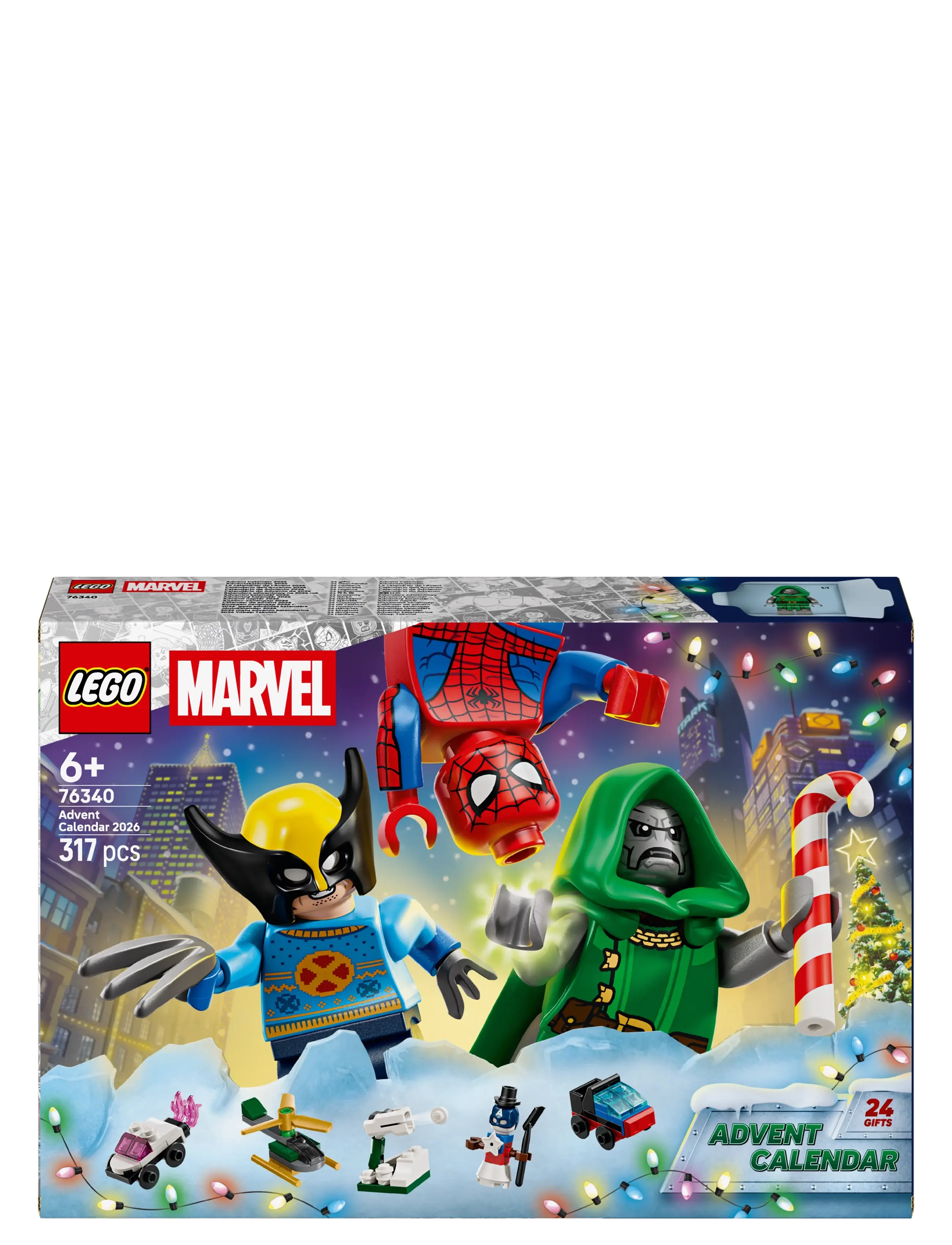 LEGO - Marvel Advent Calendar 2026 Christmas Gift 76340 - lego super heroes - multi - 3