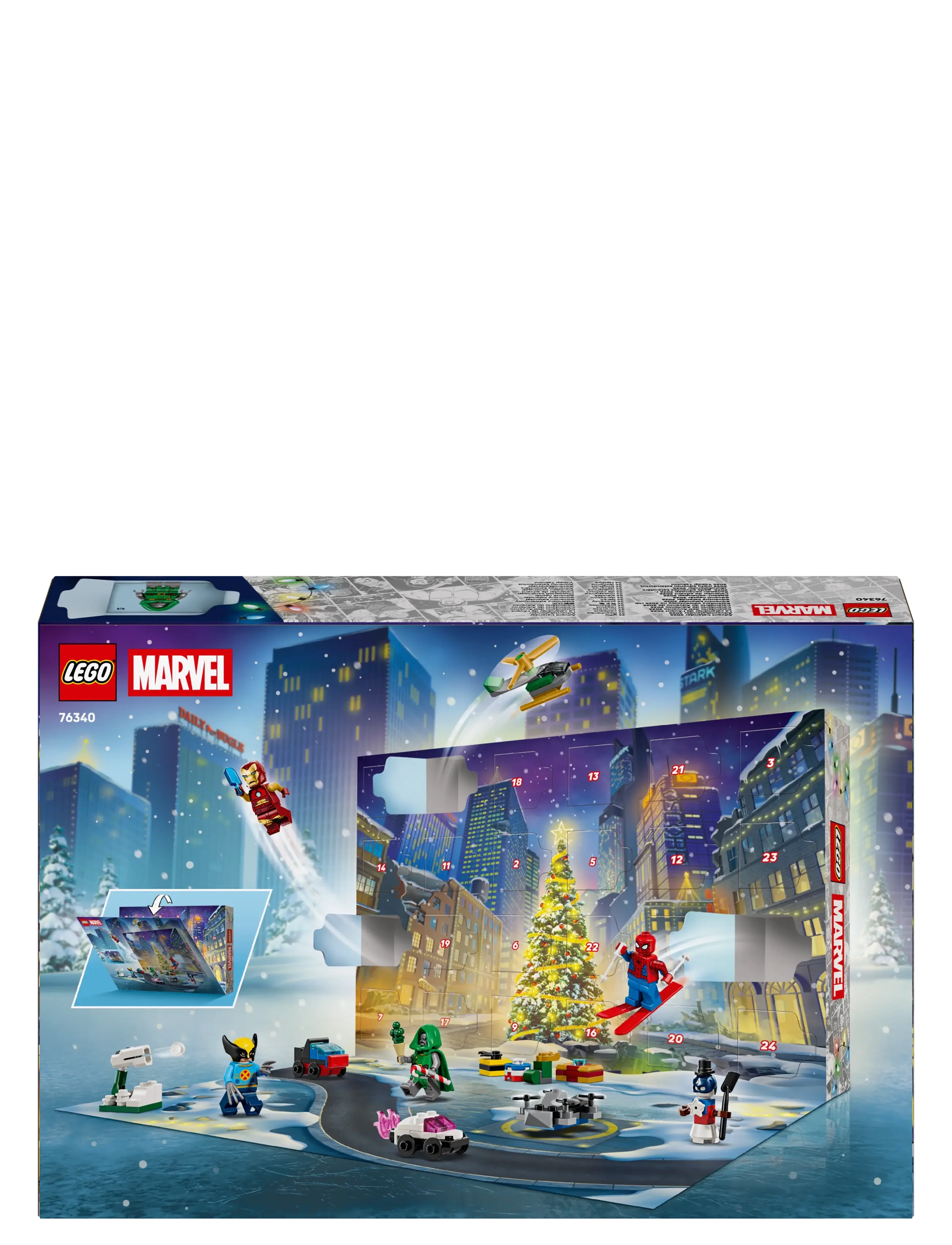 LEGO - Marvel Advent Calendar 2026 Christmas Gift 76340 - lego super heroes - multi - 4