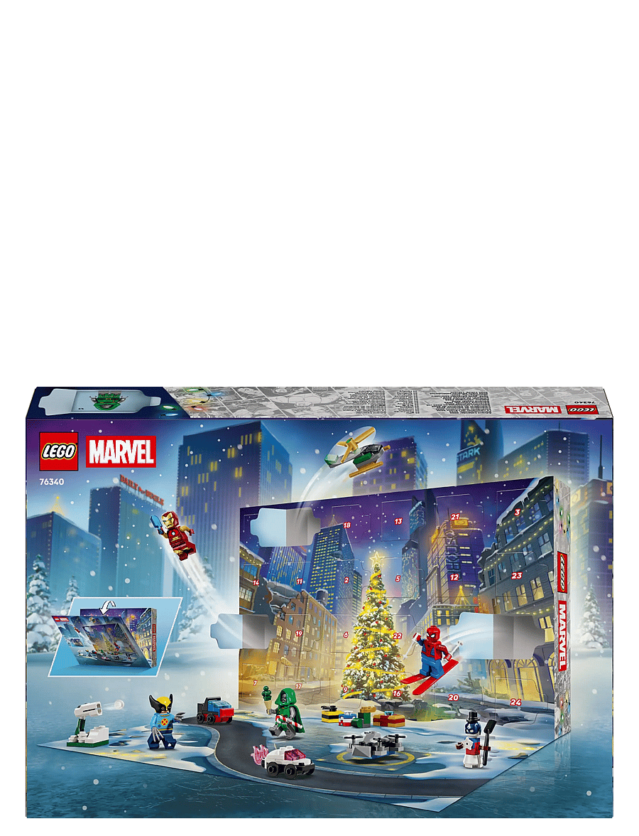 LEGO - Marvel Advent Calendar 2026 Christmas Gift 76340 - lego super heroes - multi - 4