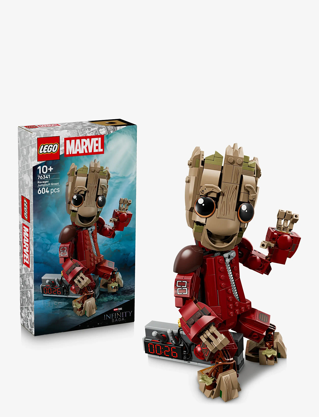 LEGO - Marvel Ravager Jumpsuit Groot Building Toy 76341 - lego super heroes - multi - 0