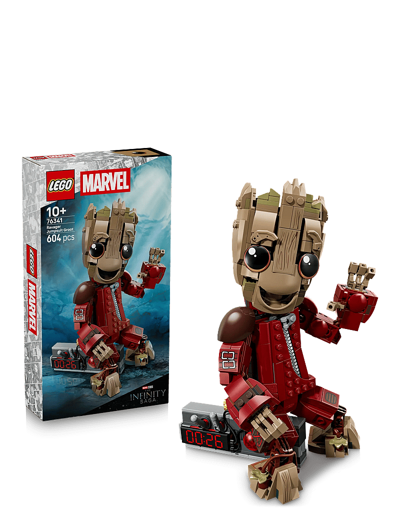 LEGO - Marvel Ravager Jumpsuit Groot Building Toy 76341 - lego super heroes - multi - 0
