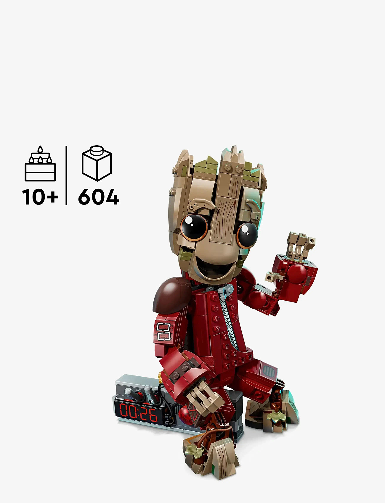 LEGO - Marvel Ravager Jumpsuit Groot Building Toy 76341 - lego super heroes - multi - 1