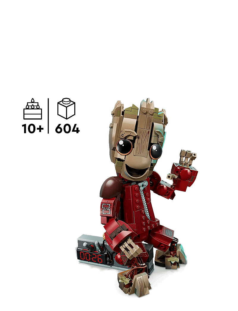 LEGO - Marvel Ravager Jumpsuit Groot Building Toy 76341 - lego super heroes - multi - 1