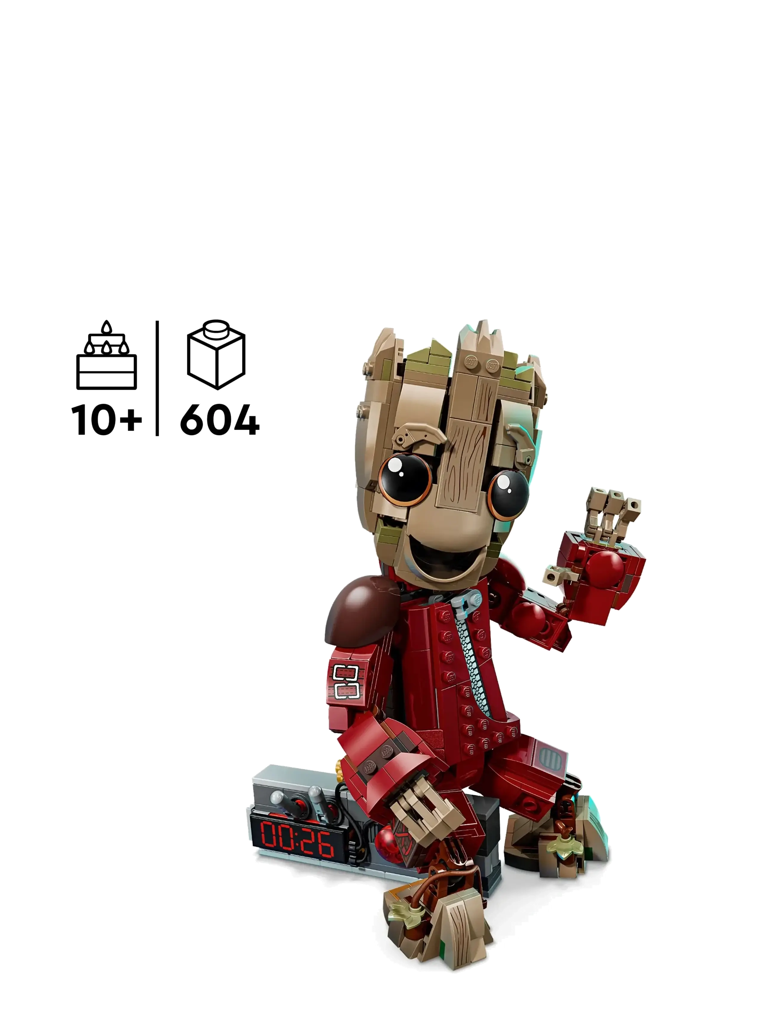 LEGO - Marvel Ravager Jumpsuit Groot Building Toy 76341 - lego super heroes - multi - 1
