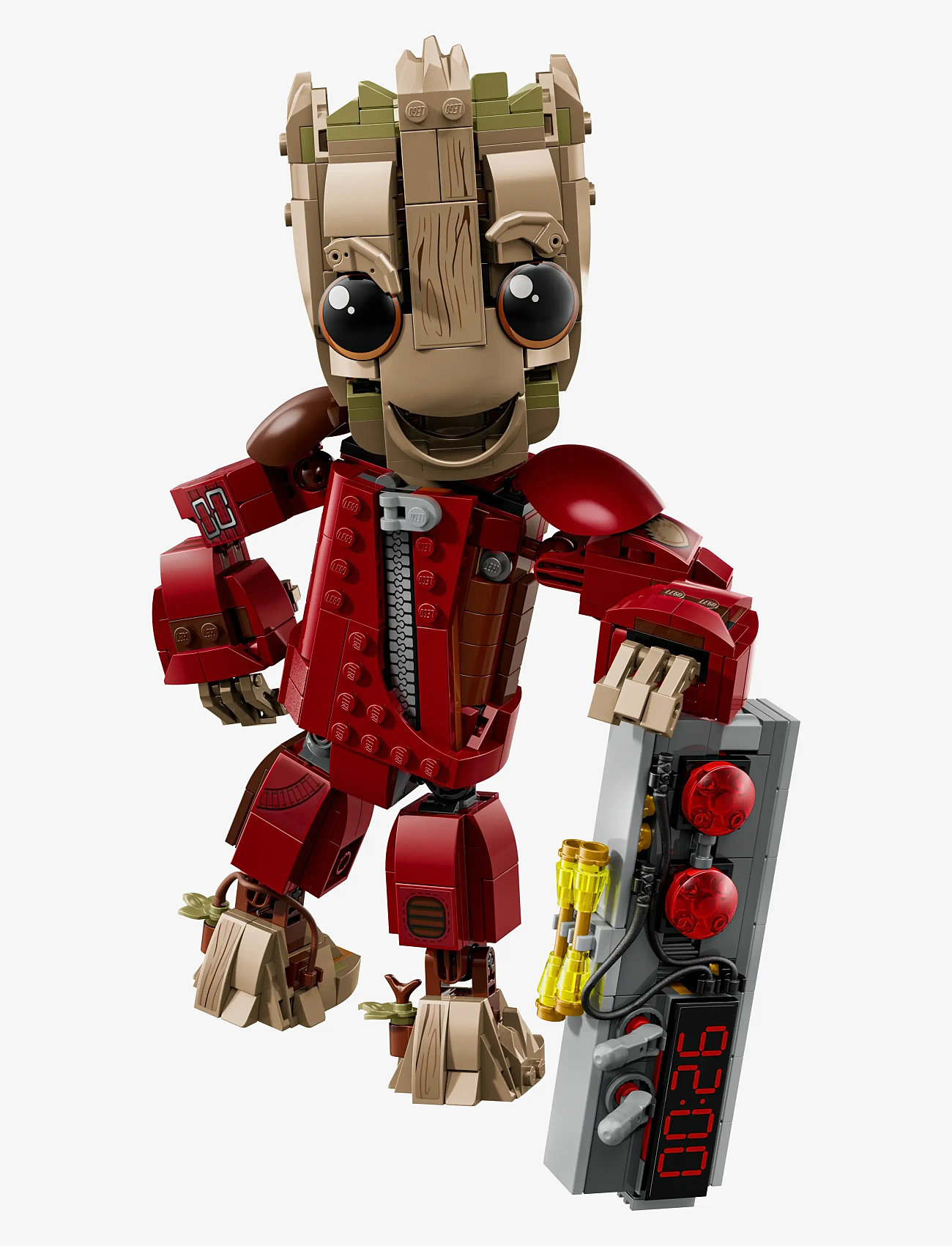 LEGO - Marvel Ravager Jumpsuit Groot Building Toy 76341 - lego super heroes - multi - 2