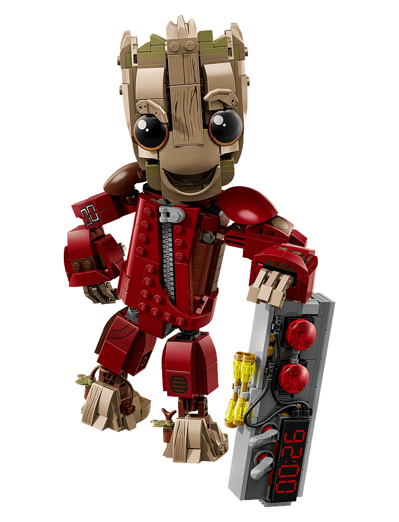LEGO - Marvel Ravager Jumpsuit Groot Building Toy 76341 - lego super heroes - multi - 2