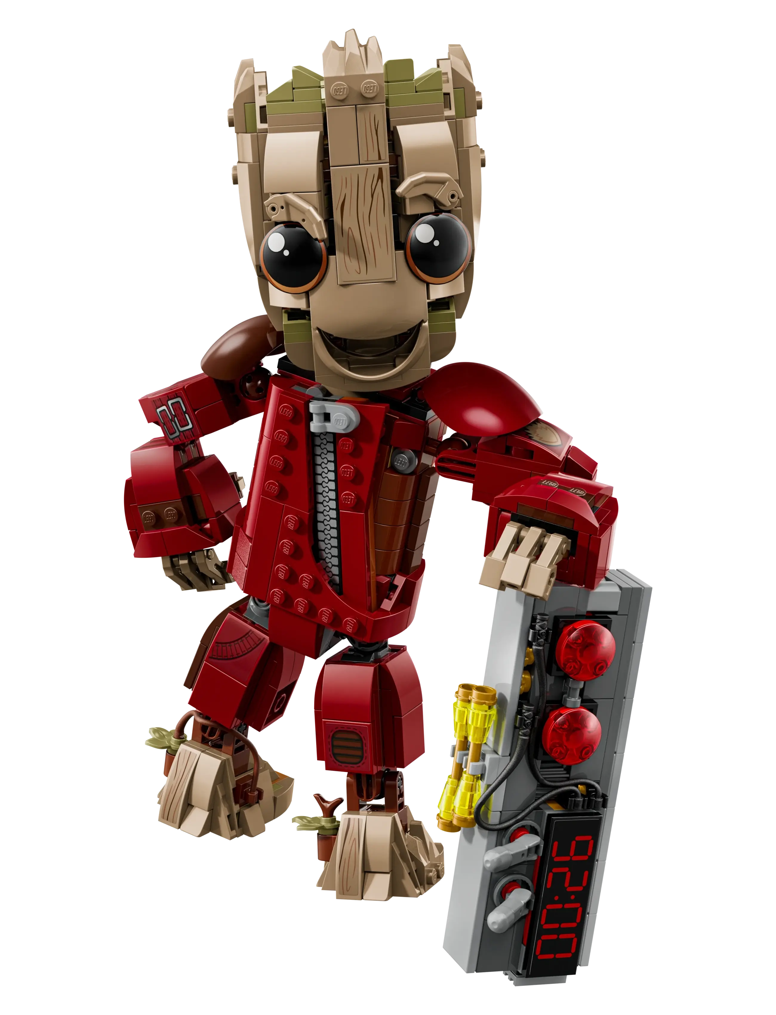 LEGO - Marvel Ravager Jumpsuit Groot Building Toy 76341 - lego super heroes - multi - 2