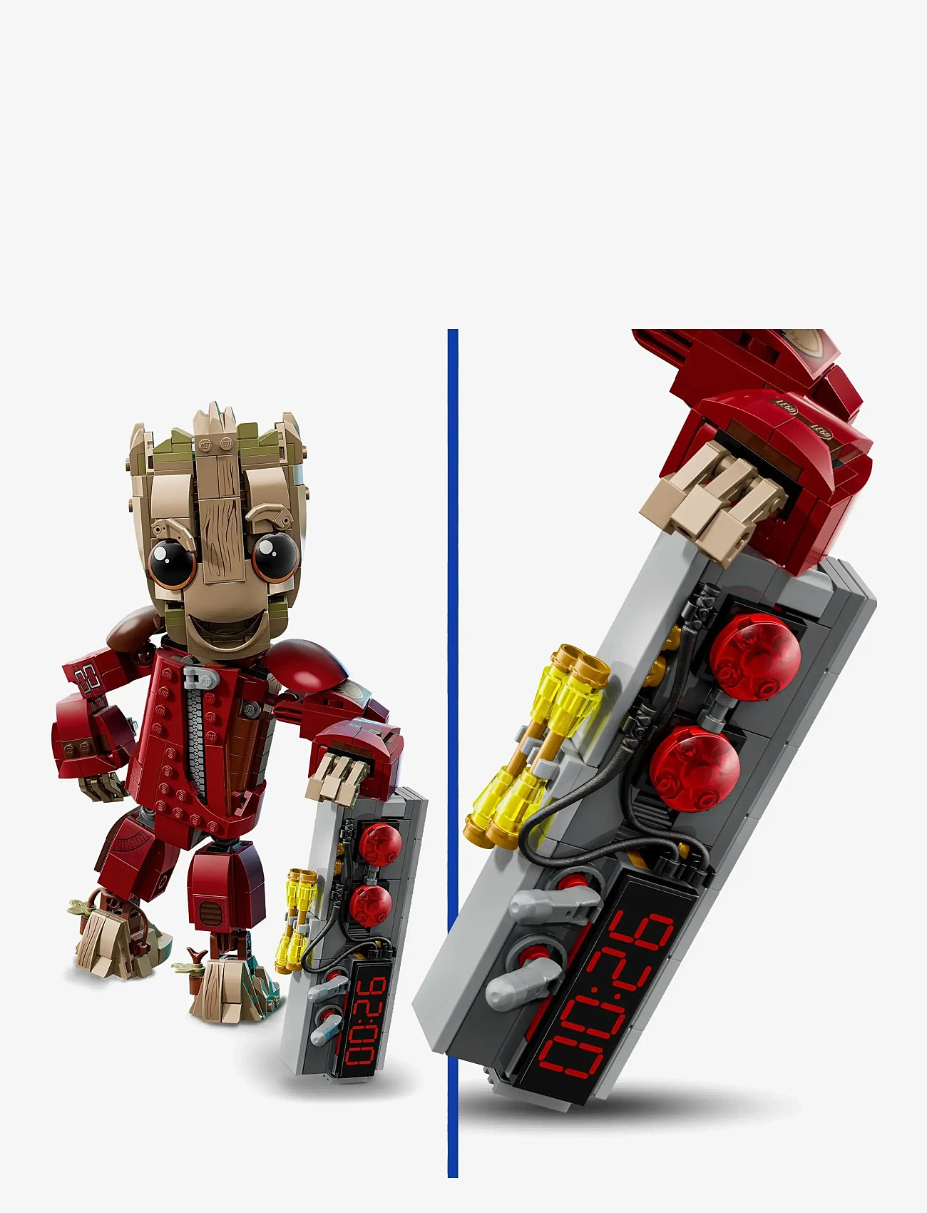 LEGO - Marvel Ravager Jumpsuit Groot Building Toy 76341 - lego super heroes - multi - 3