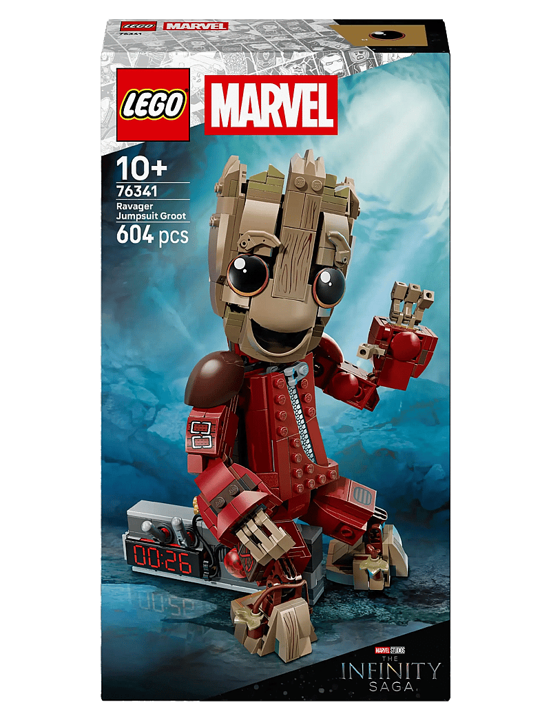 LEGO - Marvel Ravager Jumpsuit Groot Building Toy 76341 - lego super heroes - multi - 5