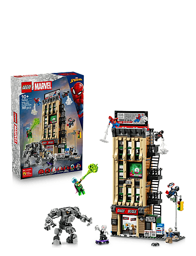 LEGO Marvel Spider-Man vs. Mysterio: The Daily Bugle 76342 - LEGO Super Heroes - MULTI / beige