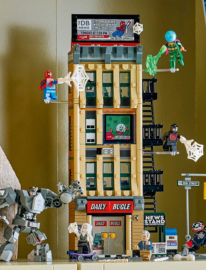 LEGO - Marvel Spider-Man vs. Mysterio: The Daily Bugle 76342 - lego super heroes - multi - 4