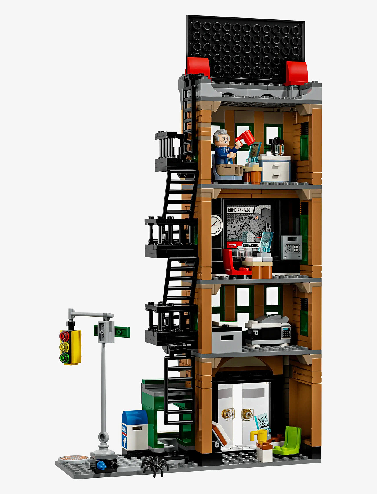 LEGO - Marvel Spider-Man vs. Mysterio: The Daily Bugle 76342 - lego super heroes - multi - 1