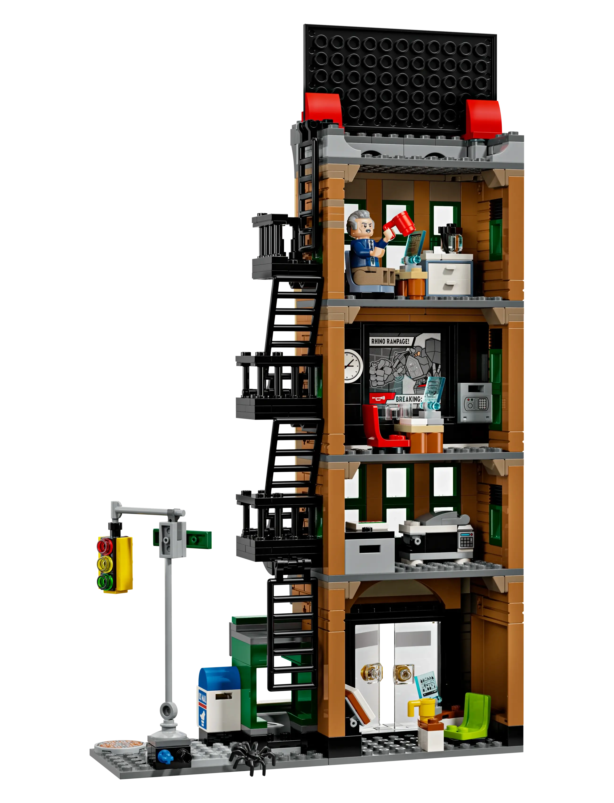 LEGO - Marvel Spider-Man vs. Mysterio: The Daily Bugle 76342 - lego super heroes - multi - 1