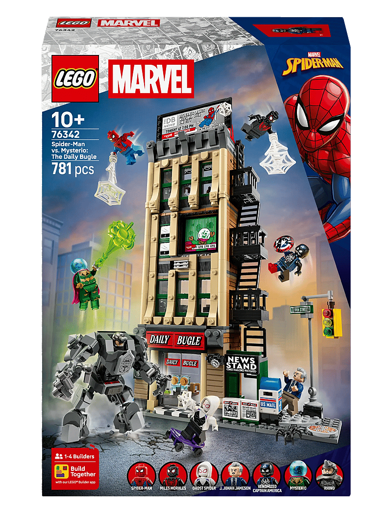 LEGO - Marvel Spider-Man vs. Mysterio: The Daily Bugle 76342 - lego super heroes - multi - 1