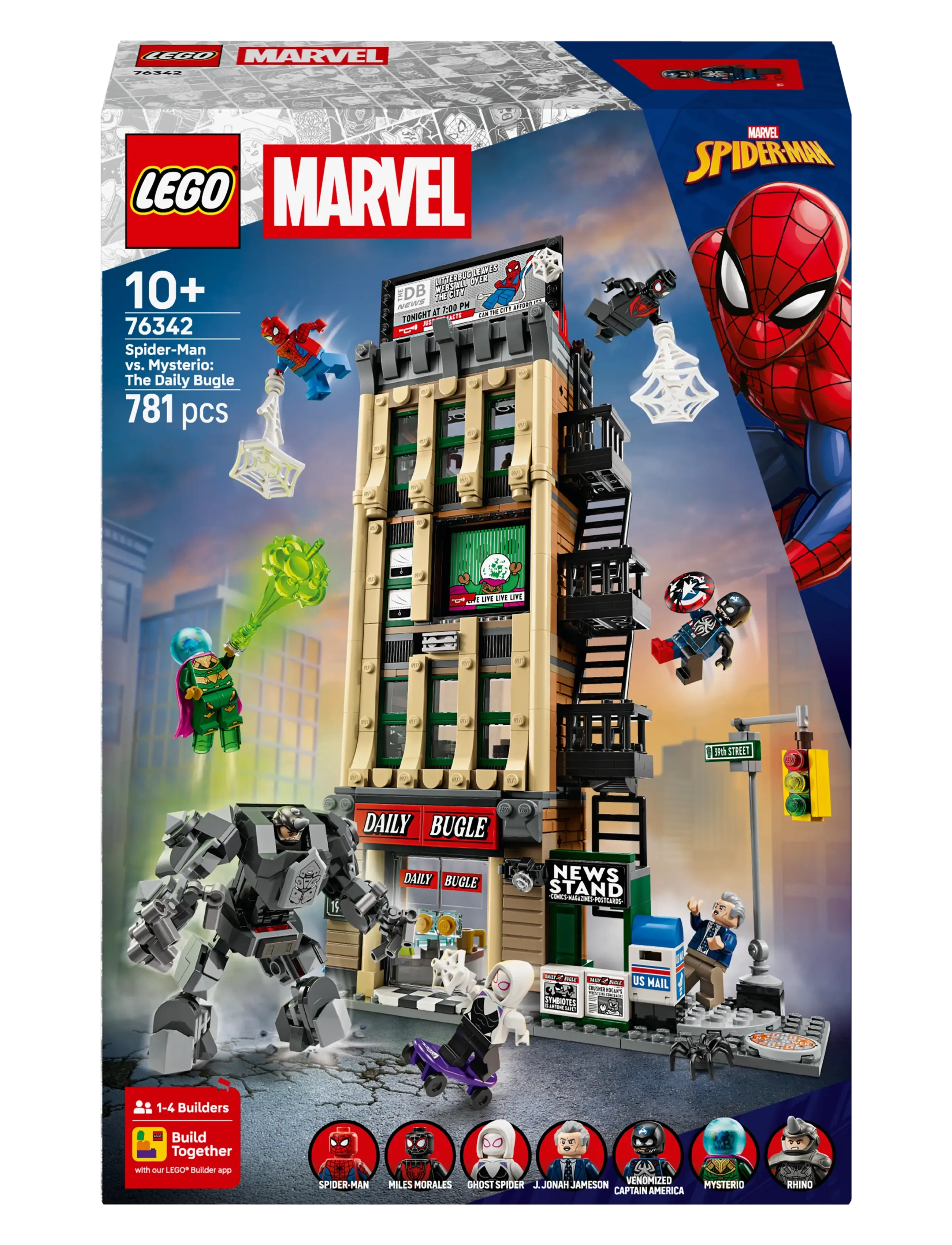 LEGO - Marvel Spider-Man vs. Mysterio: The Daily Bugle 76342 - lego super heroes - multi - 2