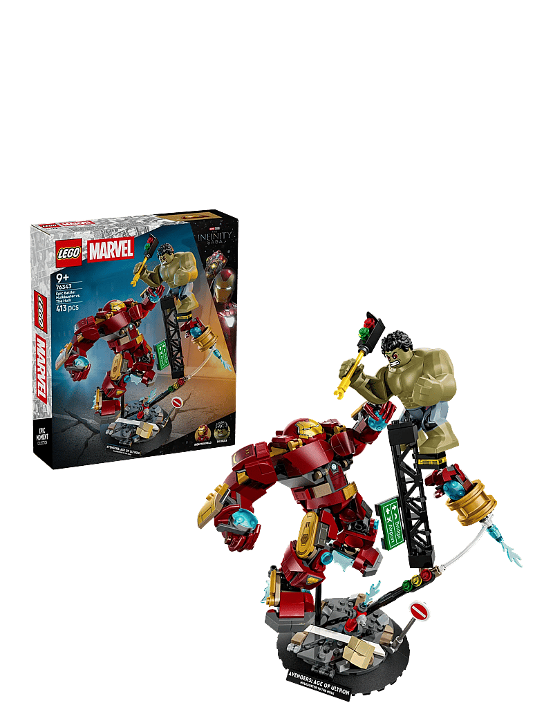 LEGO - Marvel Epic Battle: Hulkbuster vs. The Hulk 76343 - lego super heroes - multi - 0