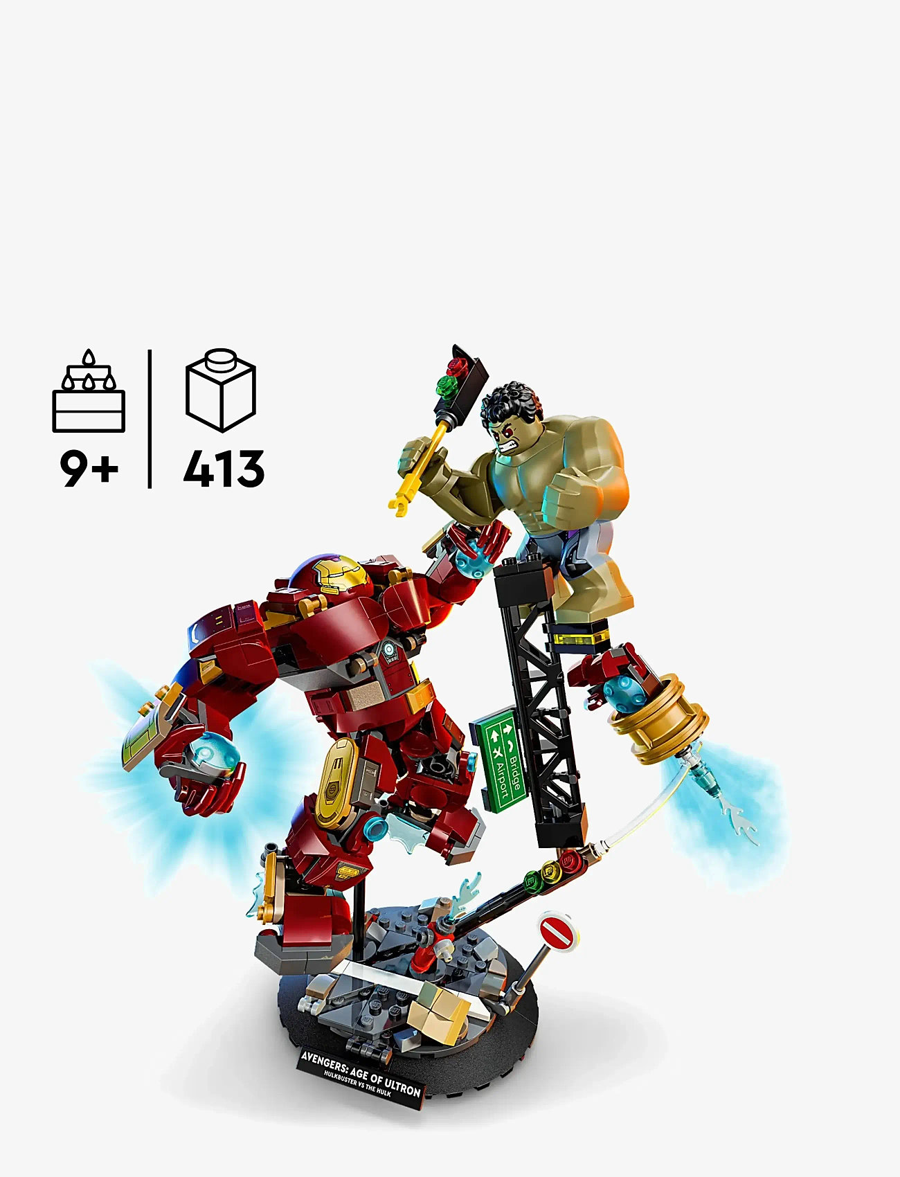 LEGO - Marvel Epic Battle: Hulkbuster vs. The Hulk 76343 - lego super heroes - multi - 1