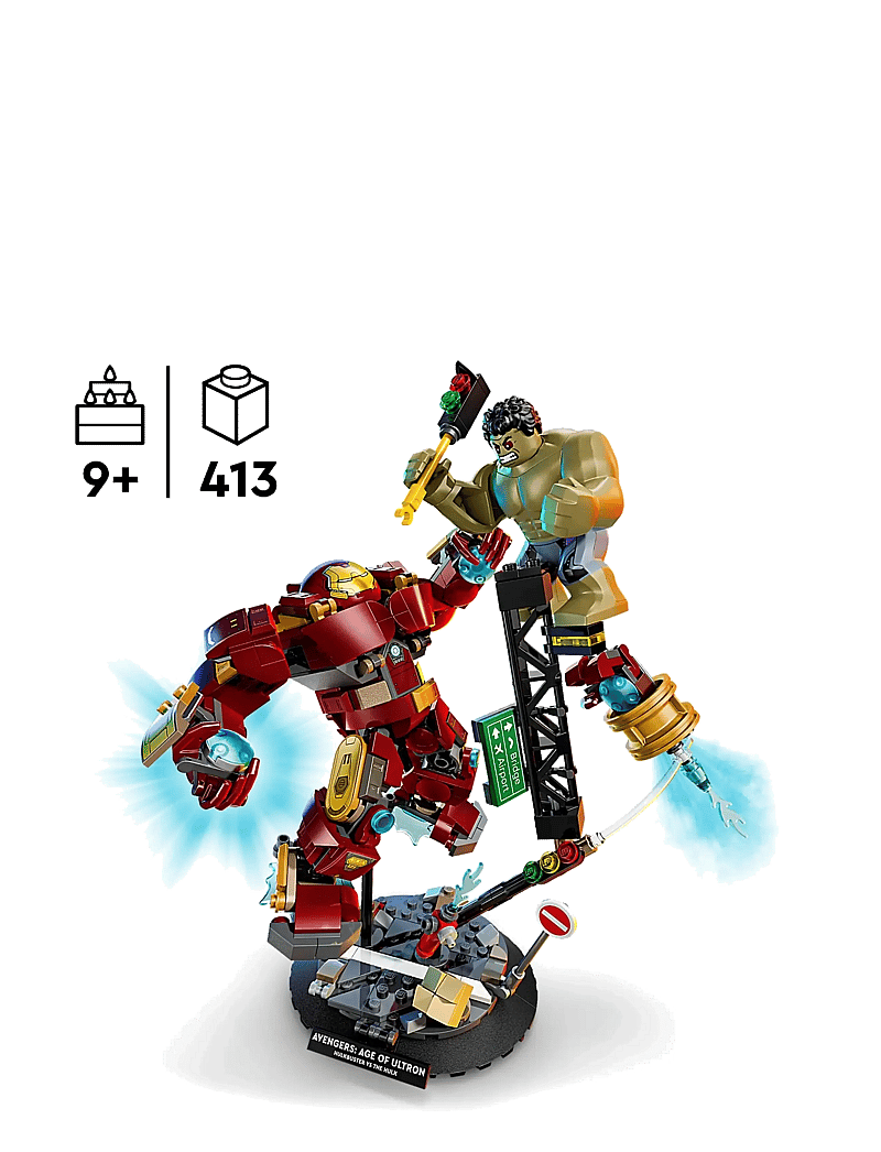 LEGO - Marvel Epic Battle: Hulkbuster vs. The Hulk 76343 - lego super heroes - multi - 1