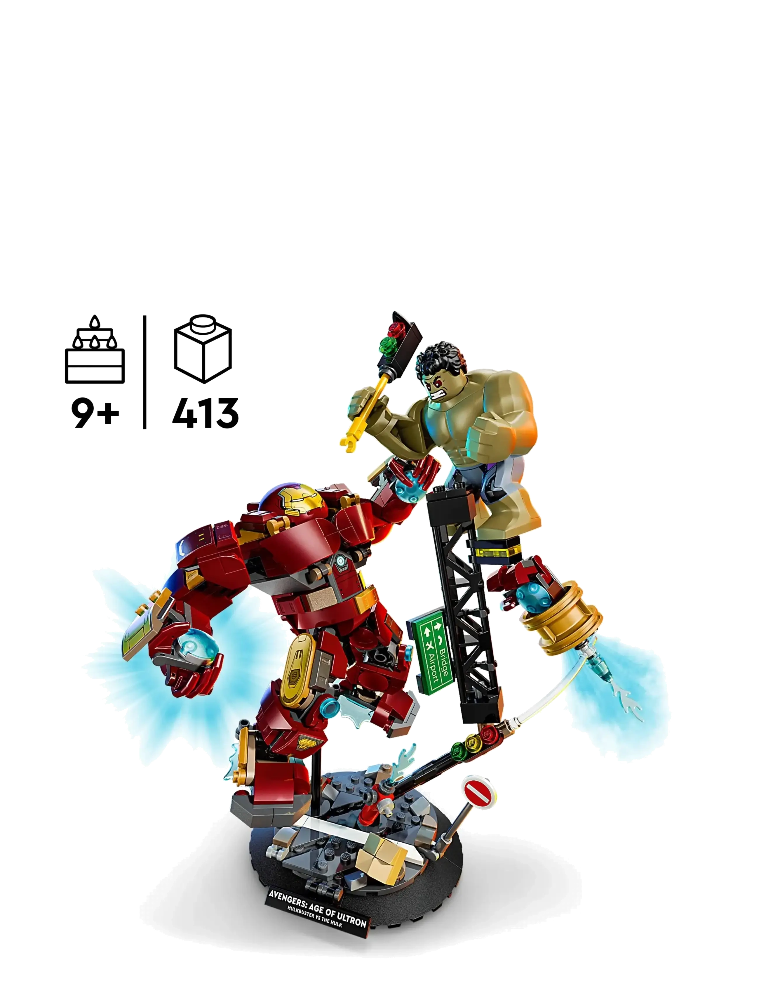 LEGO - Marvel Epic Battle: Hulkbuster vs. The Hulk 76343 - lego super heroes - multi - 1