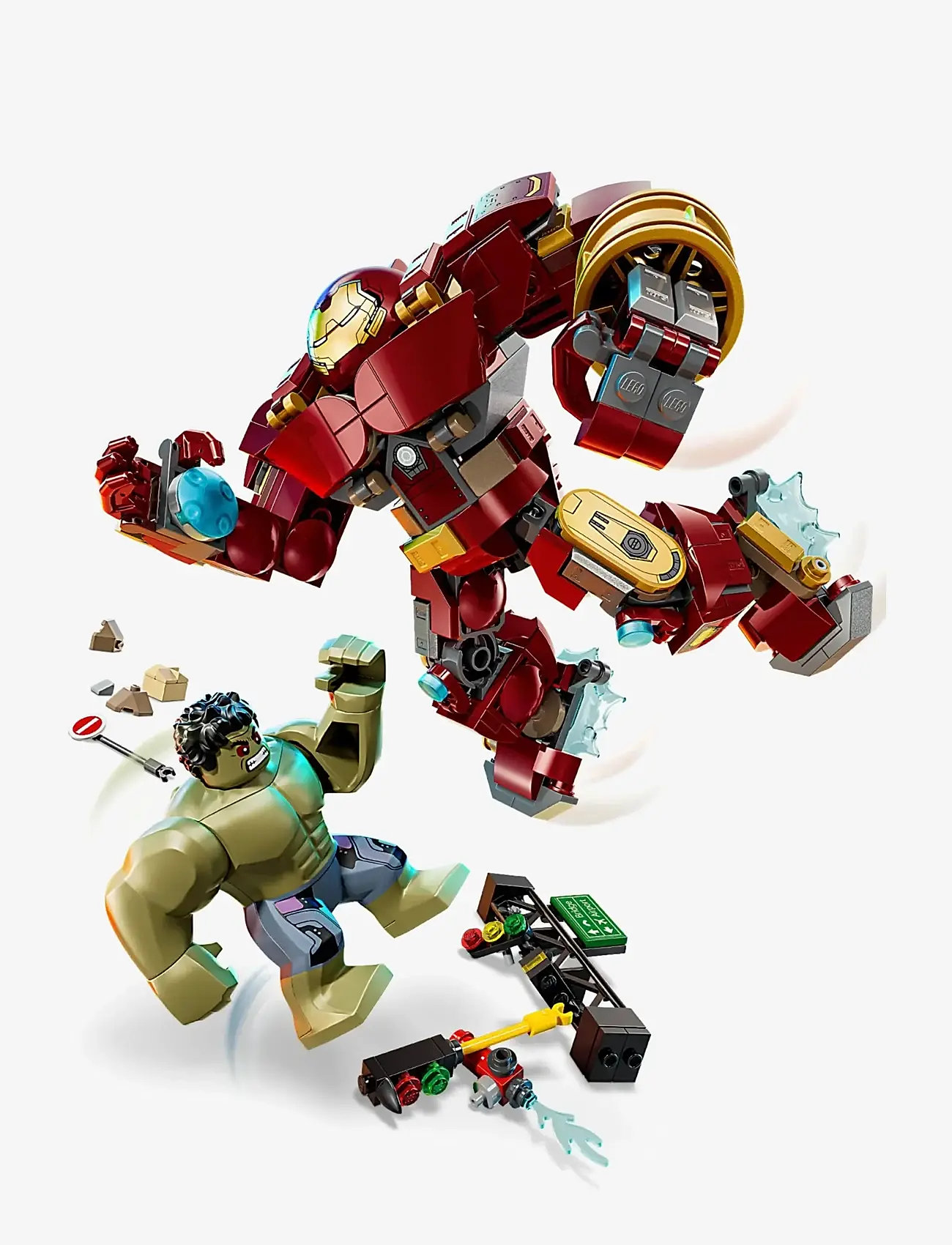 LEGO - Marvel Epic Battle: Hulkbuster vs. The Hulk 76343 - lego super heroes - multi - 3