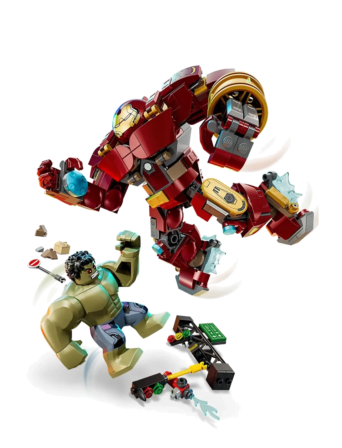 LEGO - Marvel Epic Battle: Hulkbuster vs. The Hulk 76343 - lego super heroes - multi - 3
