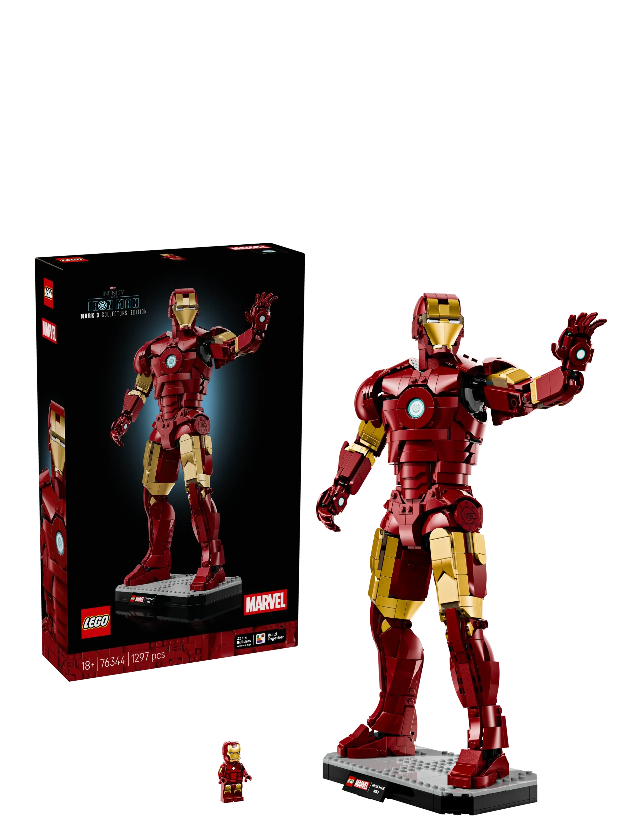 LEGO Super Heroes 76344, One Size, Lego Spielzeug, Rot - Heroes, Kinder