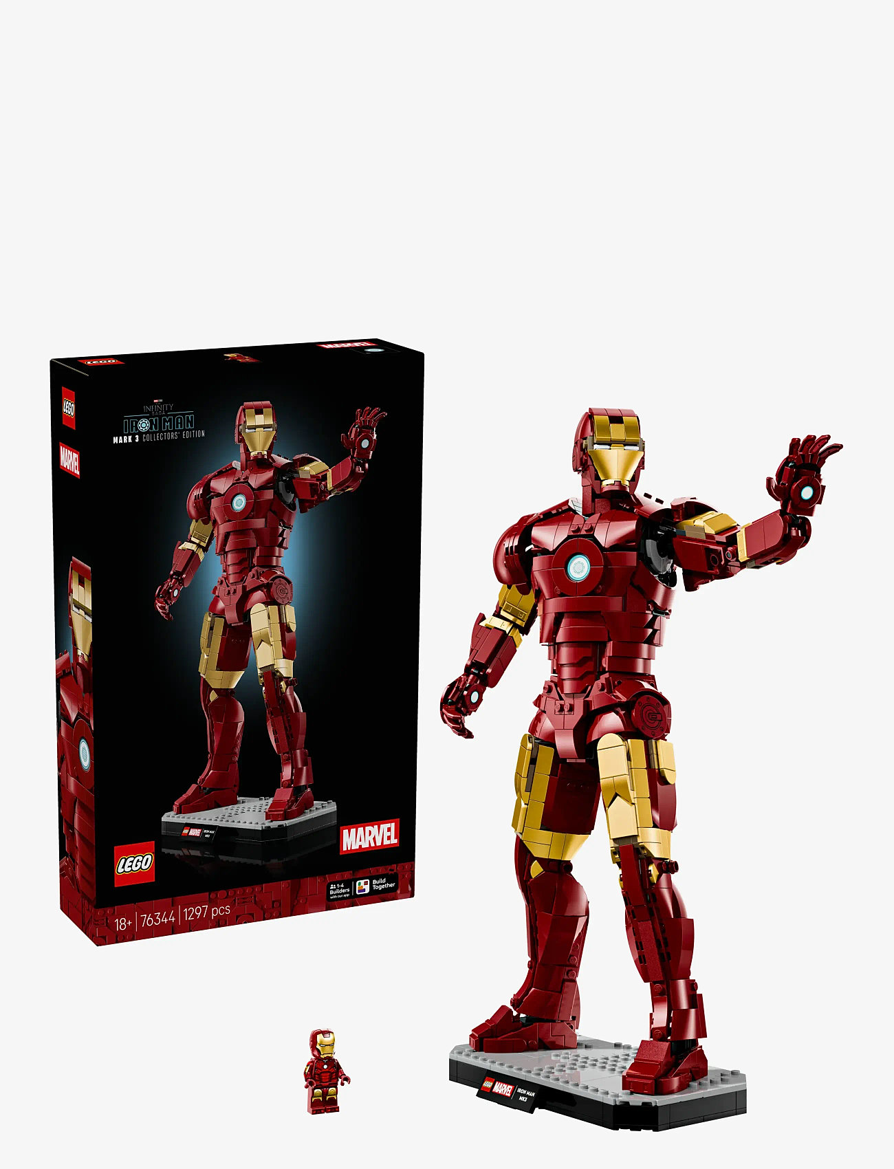 LEGO - Marvel Iron Man Mark 3 Collectors’ Edition 76344 - lego super heroes - multi - 0