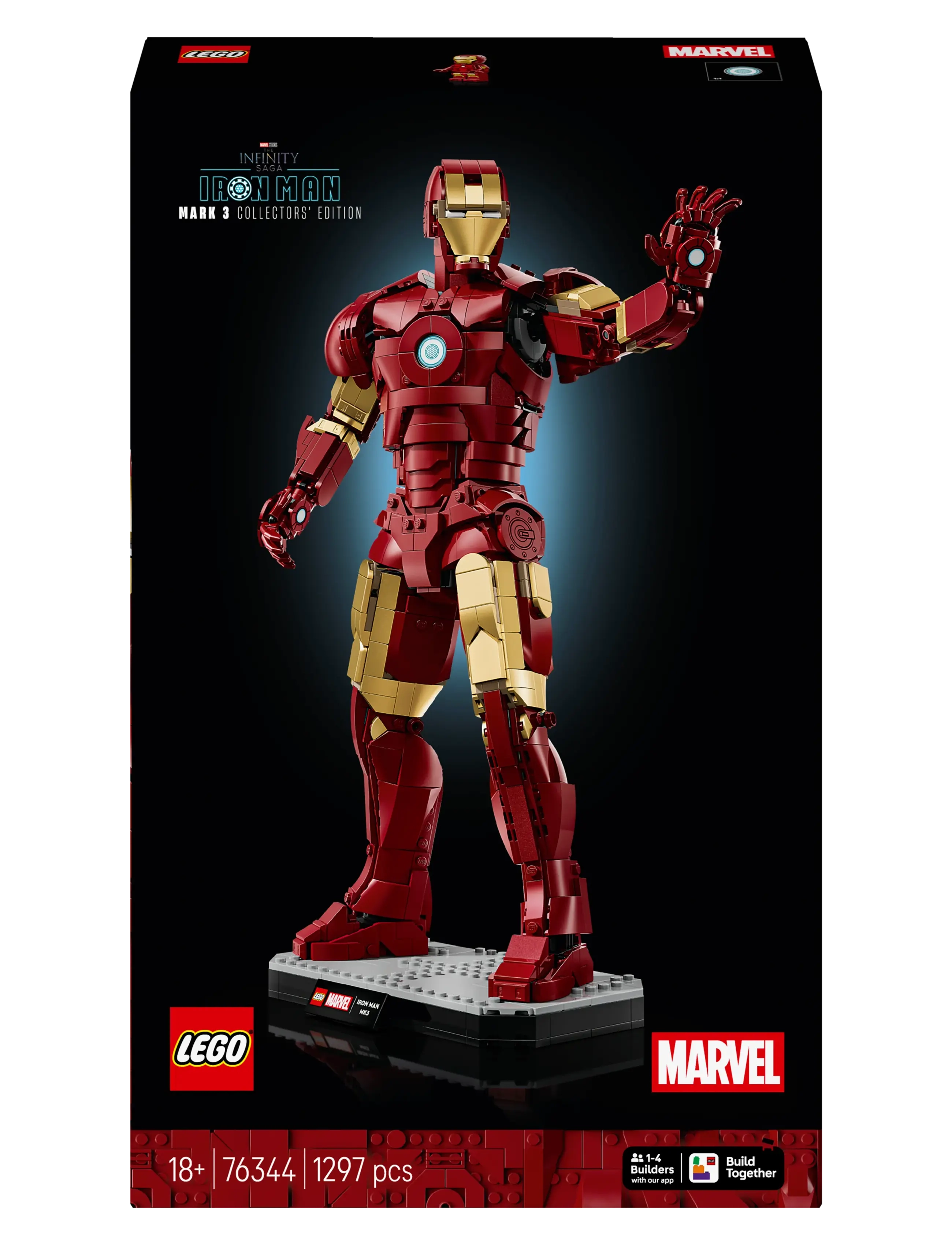 LEGO - Marvel Iron Man Mark 3 Collectors’ Edition 76344 - lego super heroes - multi - 3