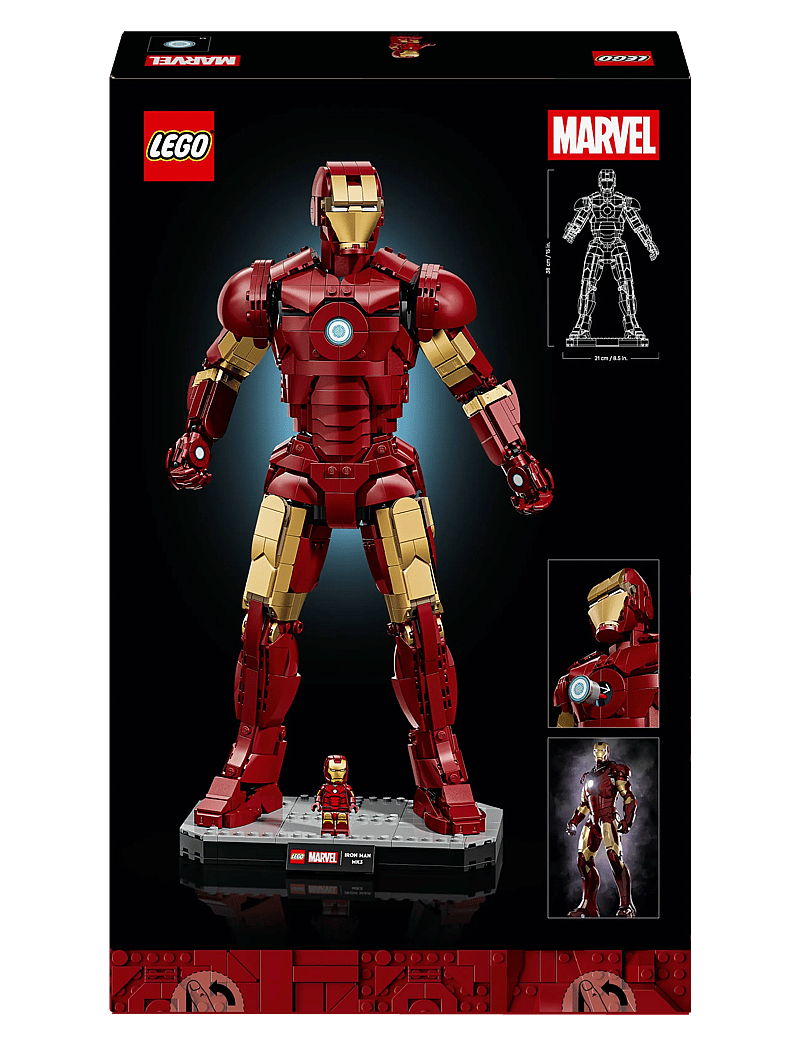 LEGO - Marvel Iron Man Mark 3 Collectors’ Edition 76344 - lego super heroes - multi - 4